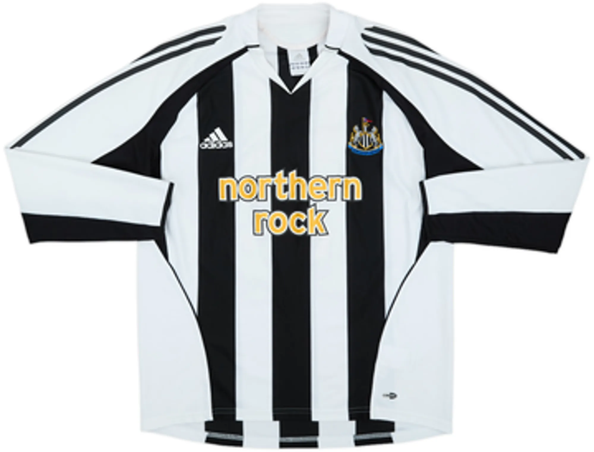 2005-07 Newcastle Home L/S Shirt Solano #4 - 7/10 - (M)
