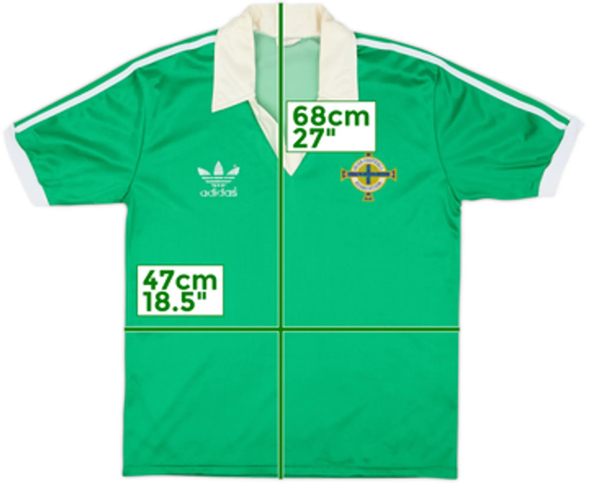 1977-81 Northern Ireland Home Shirt - 6/10 - (L)
