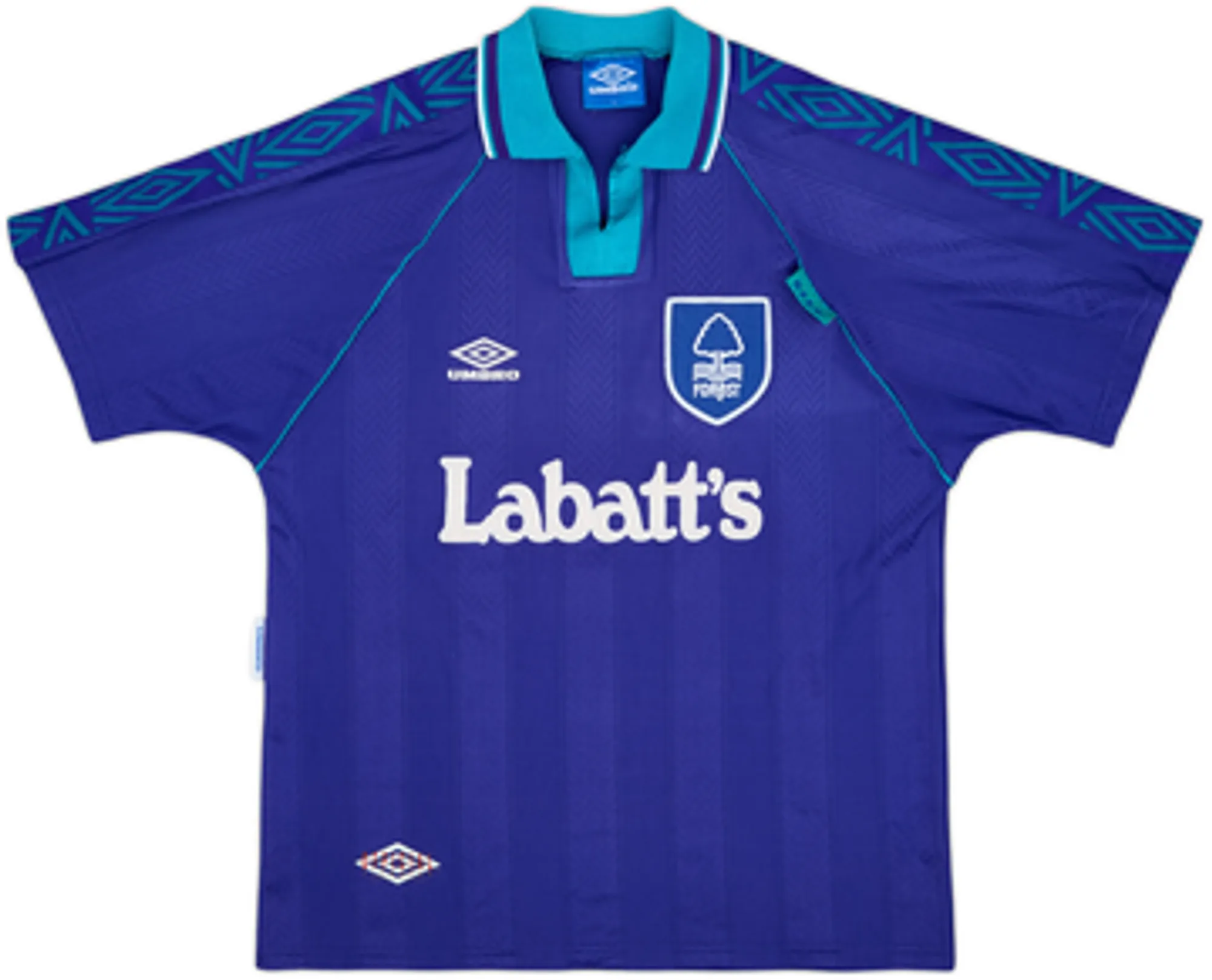 1993-95 Nottingham Forest Away Shirt Pearce #3 - 8/10 - (L)