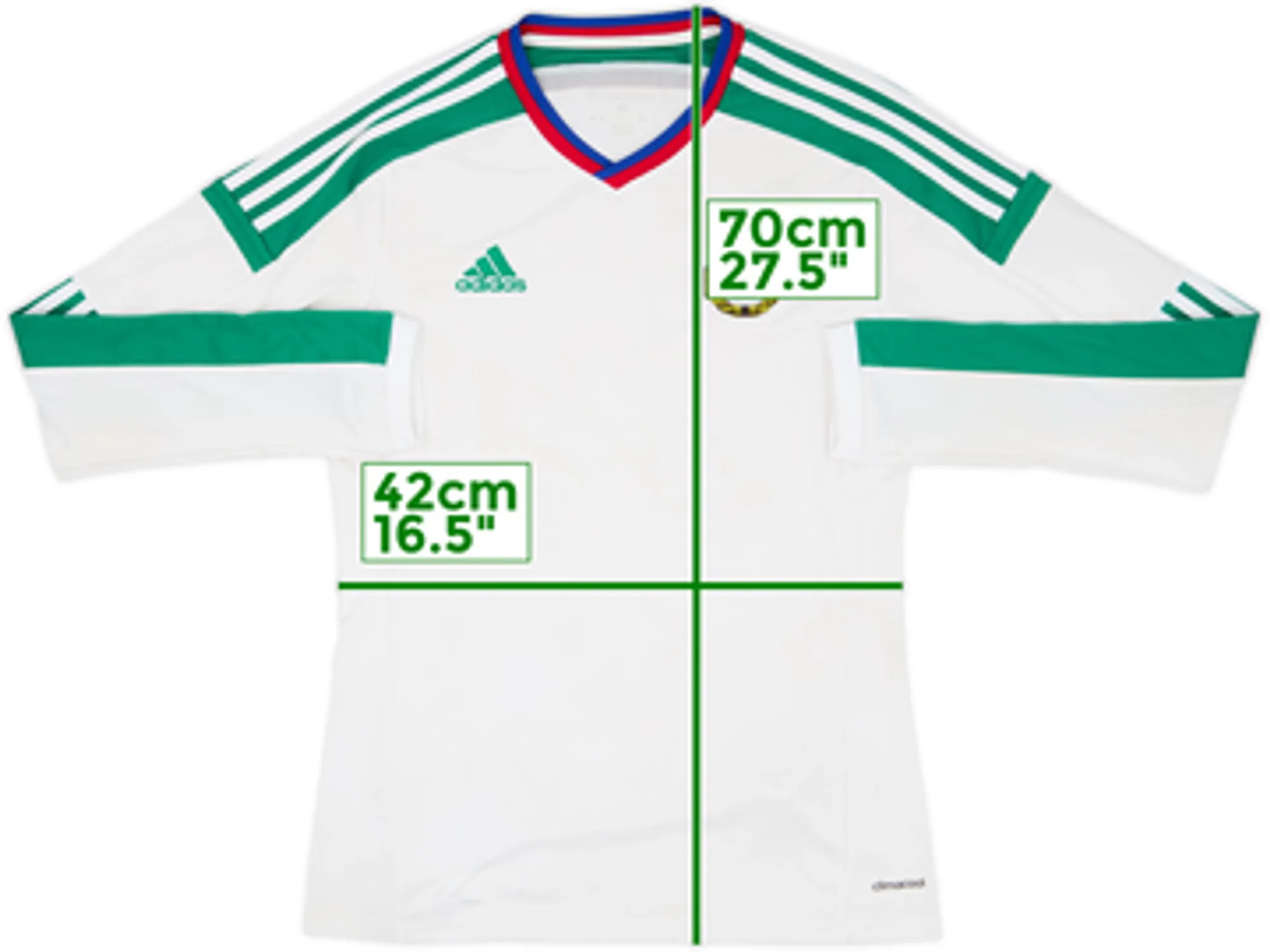 2014-16 Rapid Vienna Away L/S Shirt - 5/10 - (S)