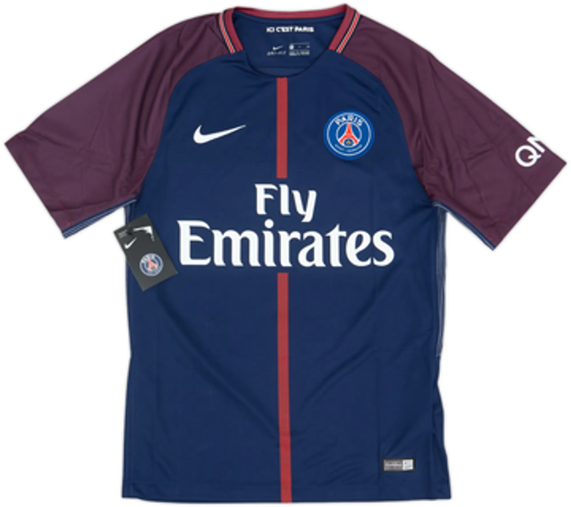 2017-18 Paris Saint-Germain Home Shirt Neymar Jr #10 (M)
