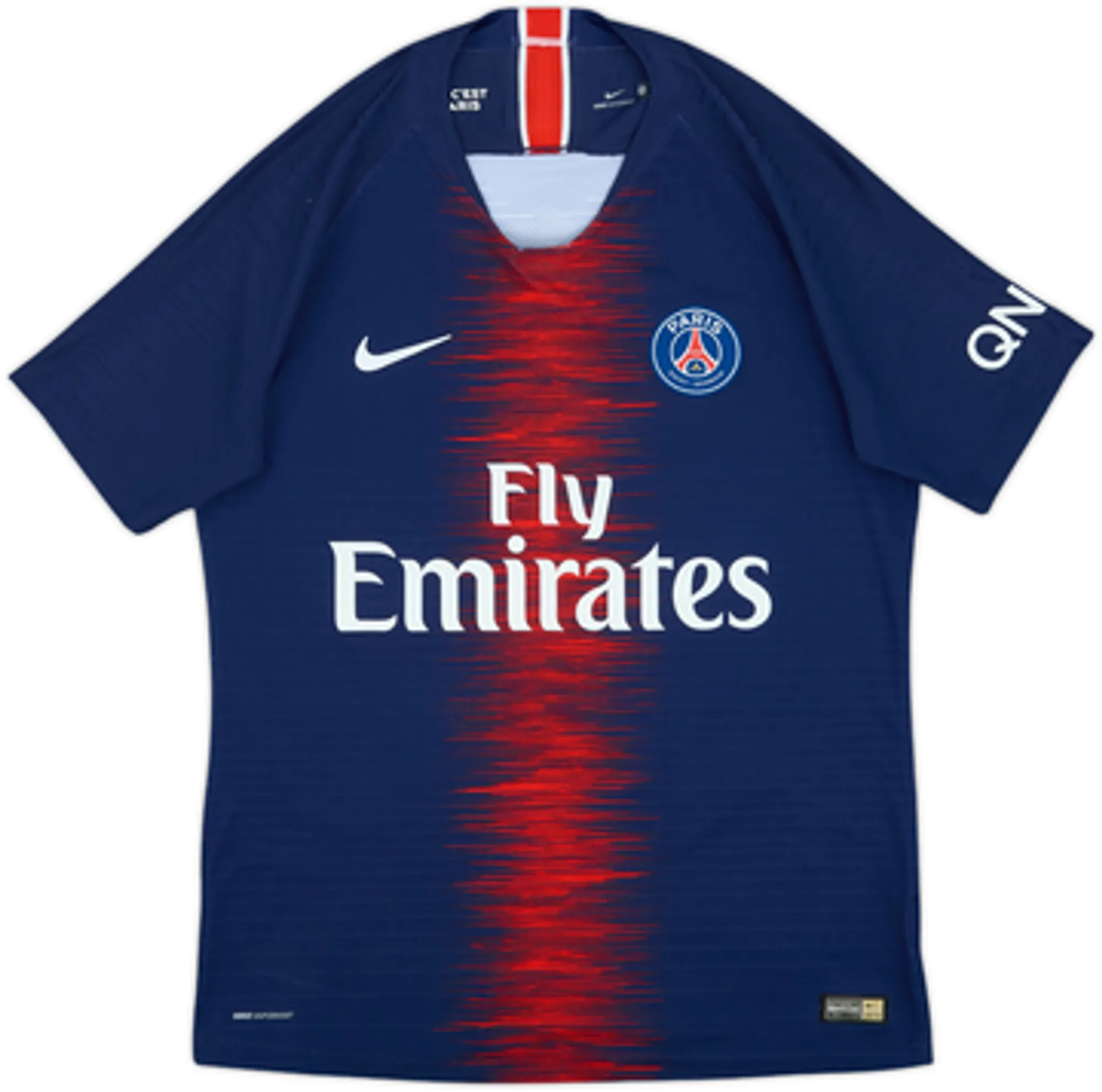 2018-19 Paris Saint-Germain Authentic Home Shirt Neymar Jr #10 - 7/10 - (M)