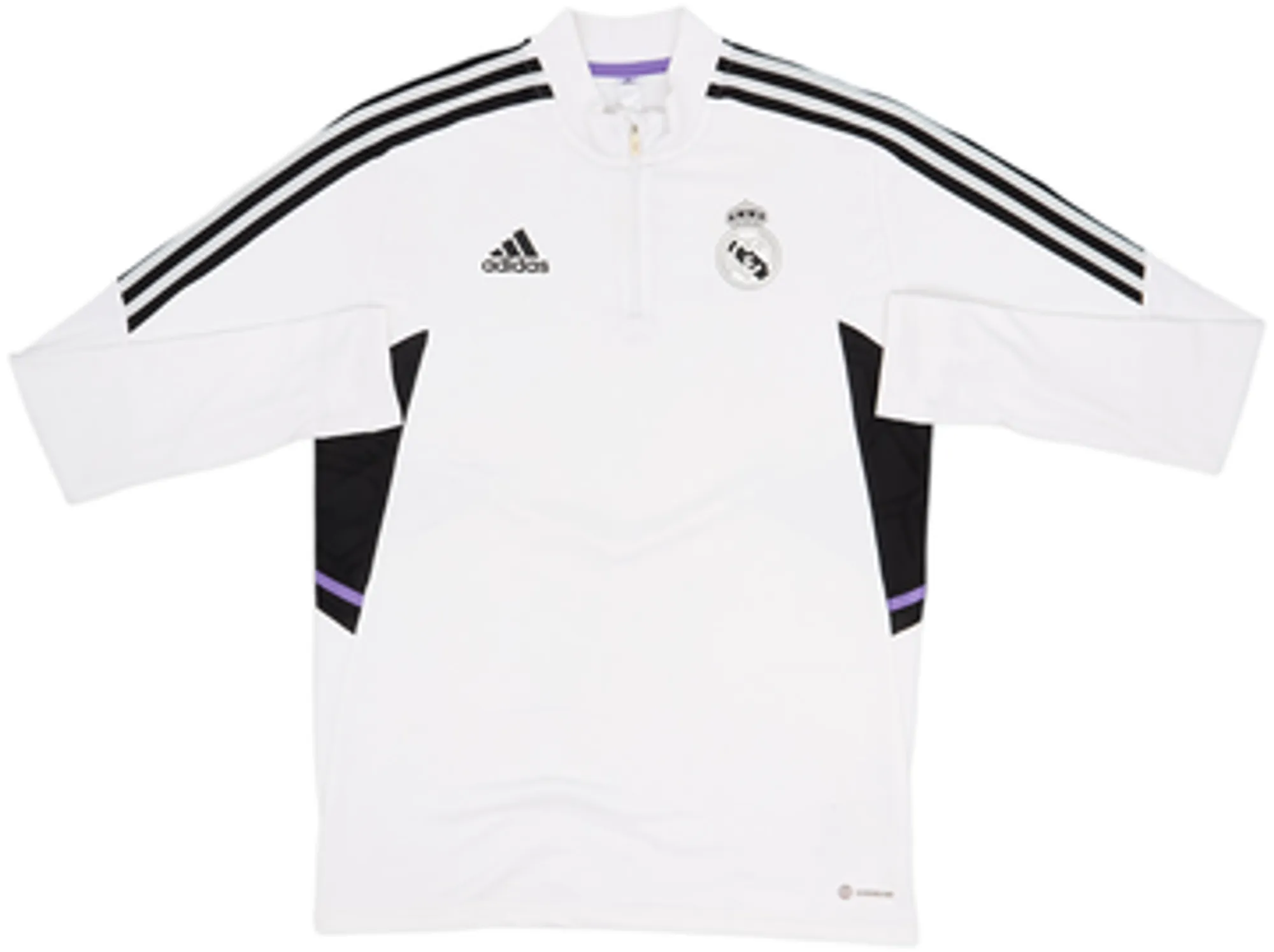 2022-23 Real Madrid adidas 1/4 Zip Tracksuit - 5/10 - (M)