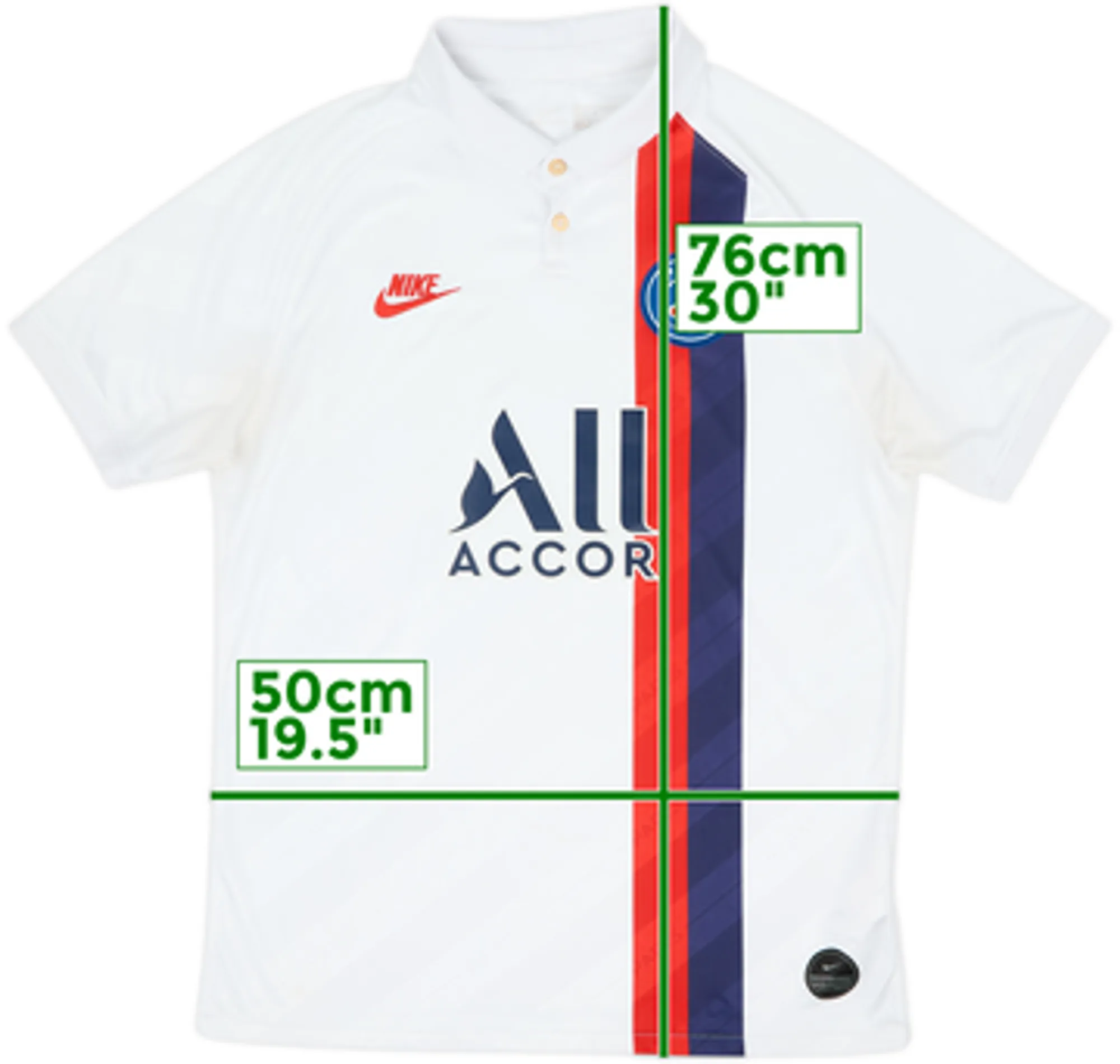 2019-20 Paris Saint-Germain Third Shirt - 4/10 - (M.Boys)