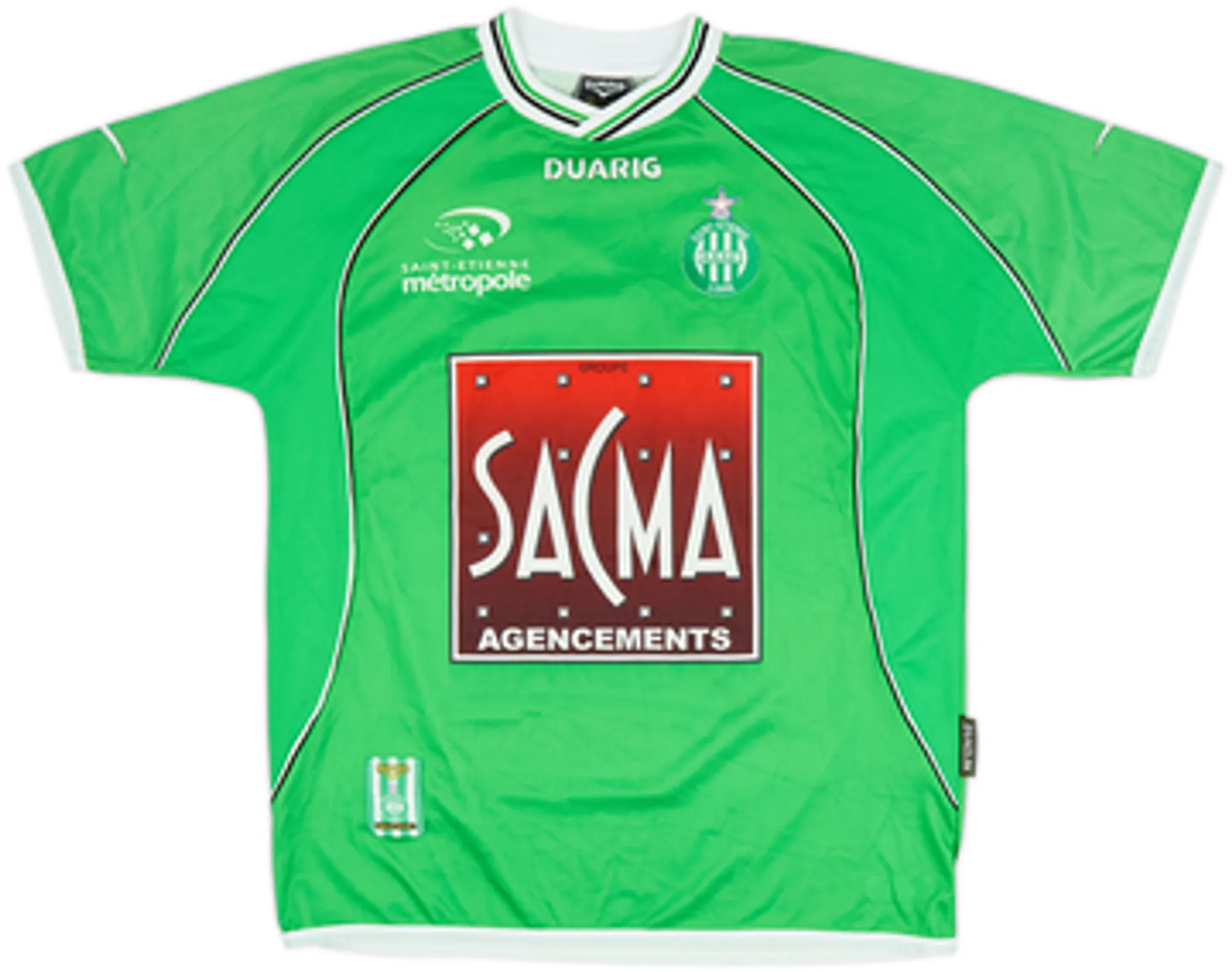 2003-04 Saint Etienne Home Shirt Marie #10 - 8/10 - (L)