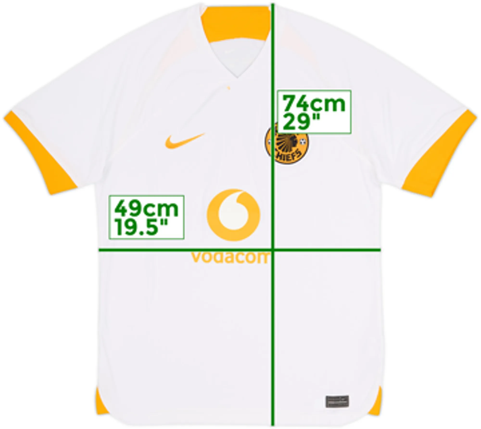 2022-23 Kaizer Chiefs Away Shirt - 7/10 - (M)
