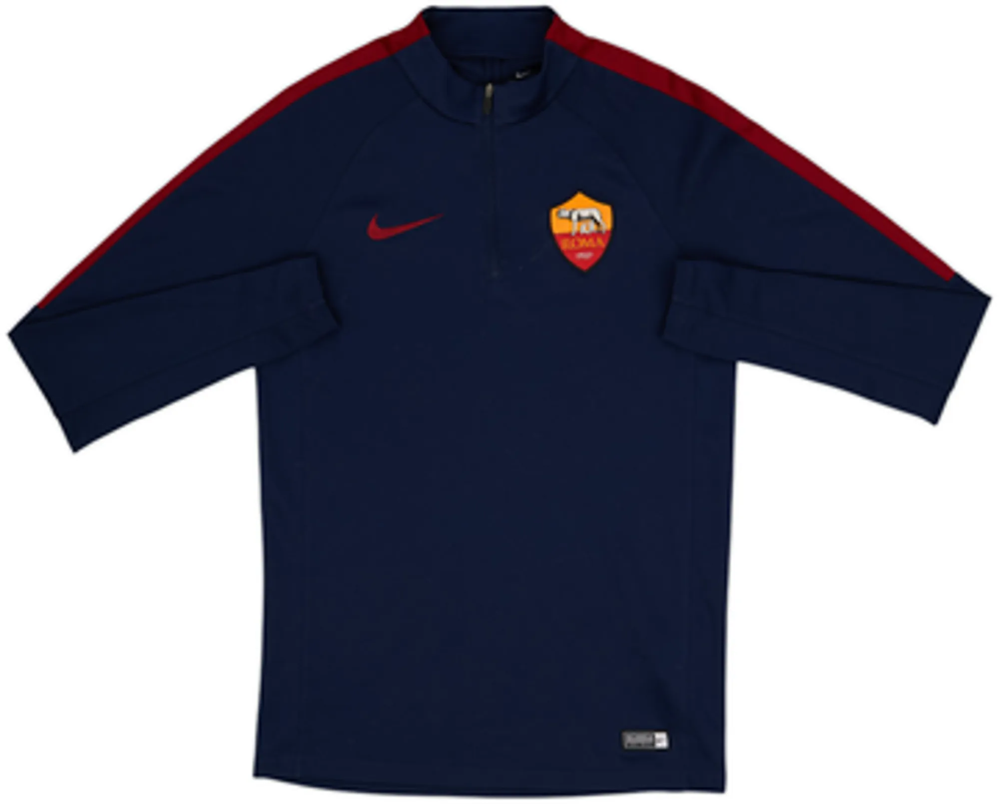 2016-17 Roma Nike 1/4 Zip Tracksuit - 5/10 - (S)