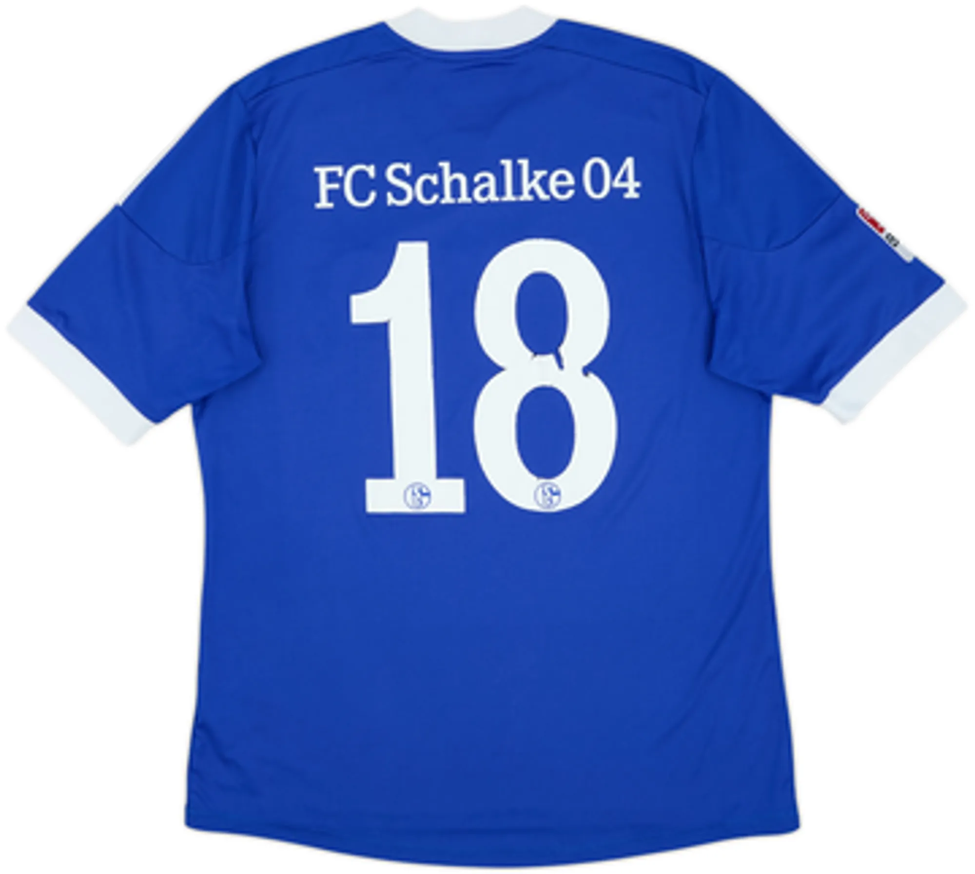 2012-14 Schalke Home Shirt #18 - 5/10 - (L)