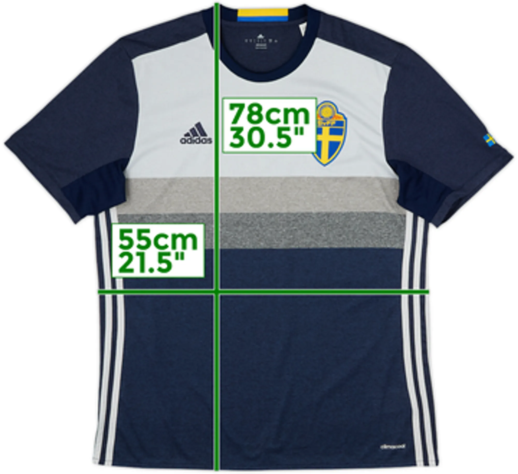 2016-17 Sweden Away Shirt - 9/10 - (M)