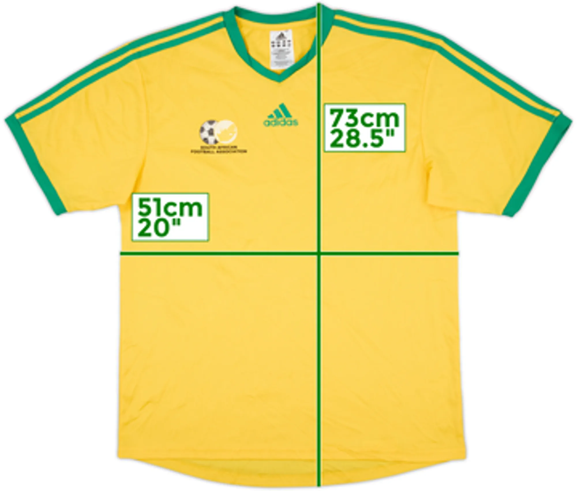 2006-09 South Africa Basic Home Shirt - 8/10 - (M)