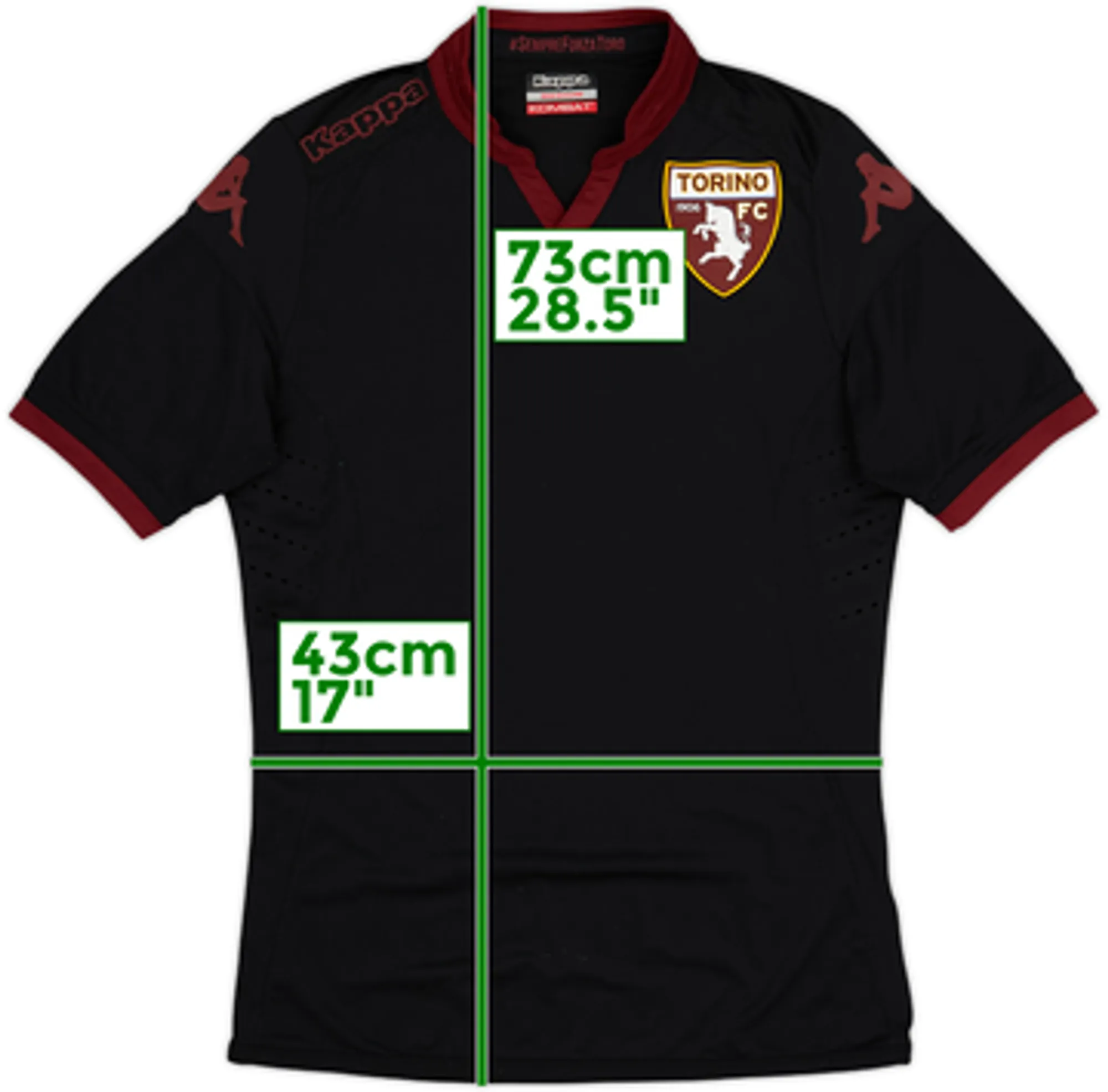 2015-16 Torino Authentic GK S/S Shirt - 7/10 - (M)