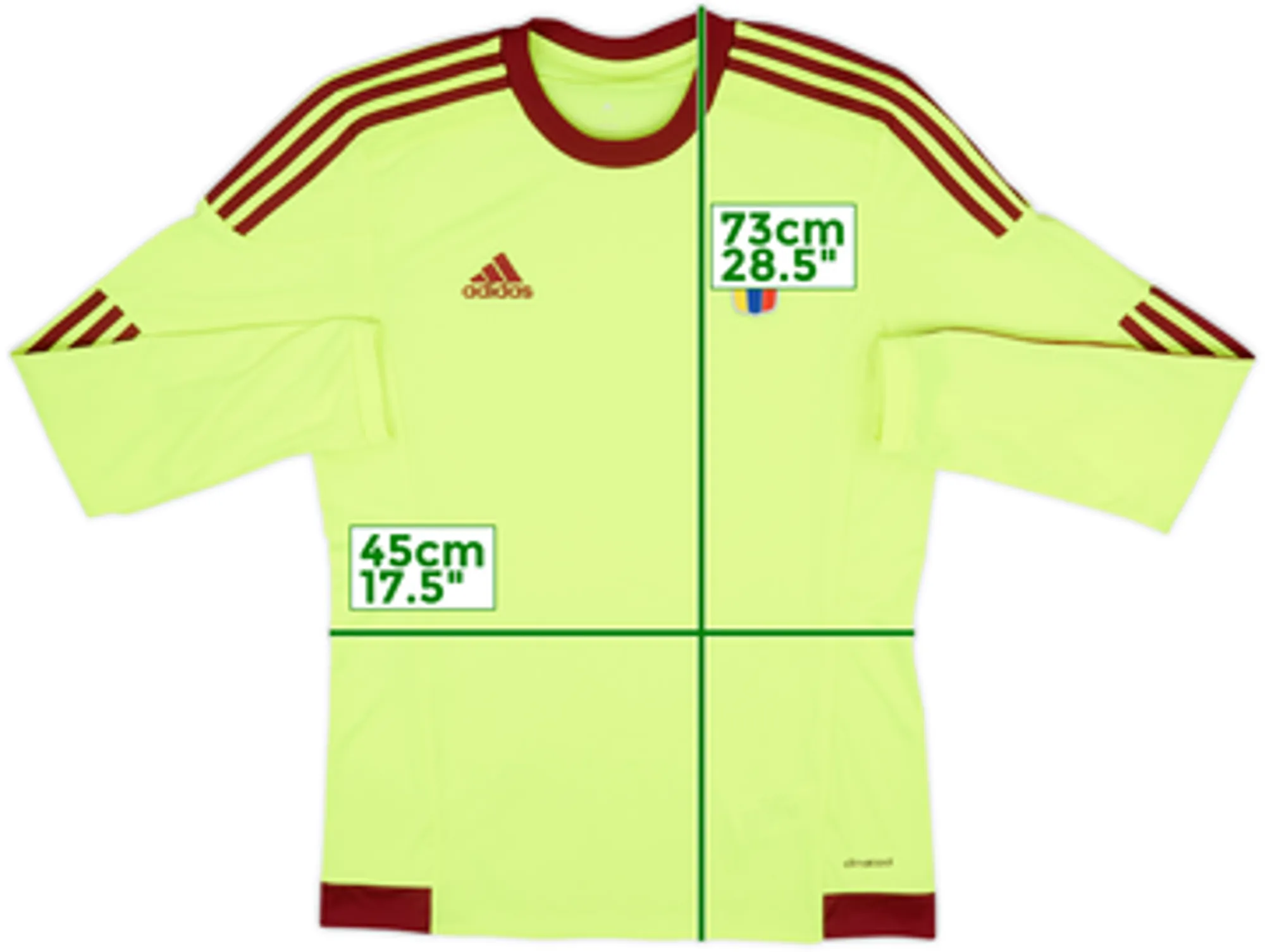 2015-16 Venezuela Away L/S Shirt - 10/10 - (M)