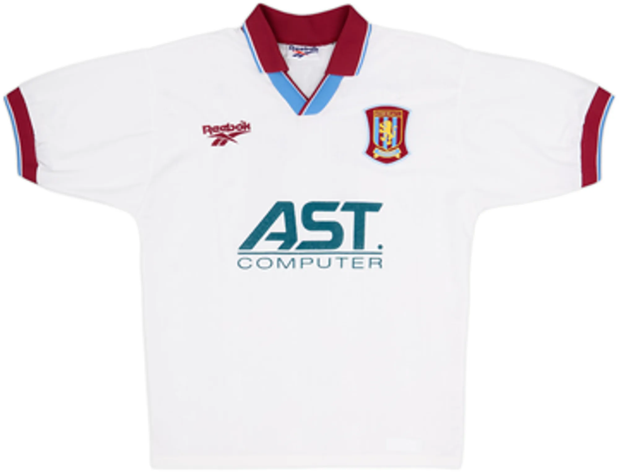 1996-98 Aston Villa Away Shirt Johnson #11 - 8/10 - (S)