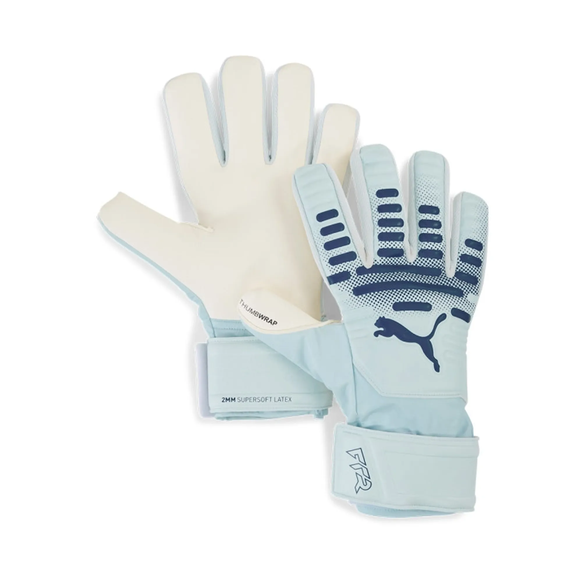 PUMA FUTURE Play NC Goalkeeper Gloves Unisex in Blue | Size 11