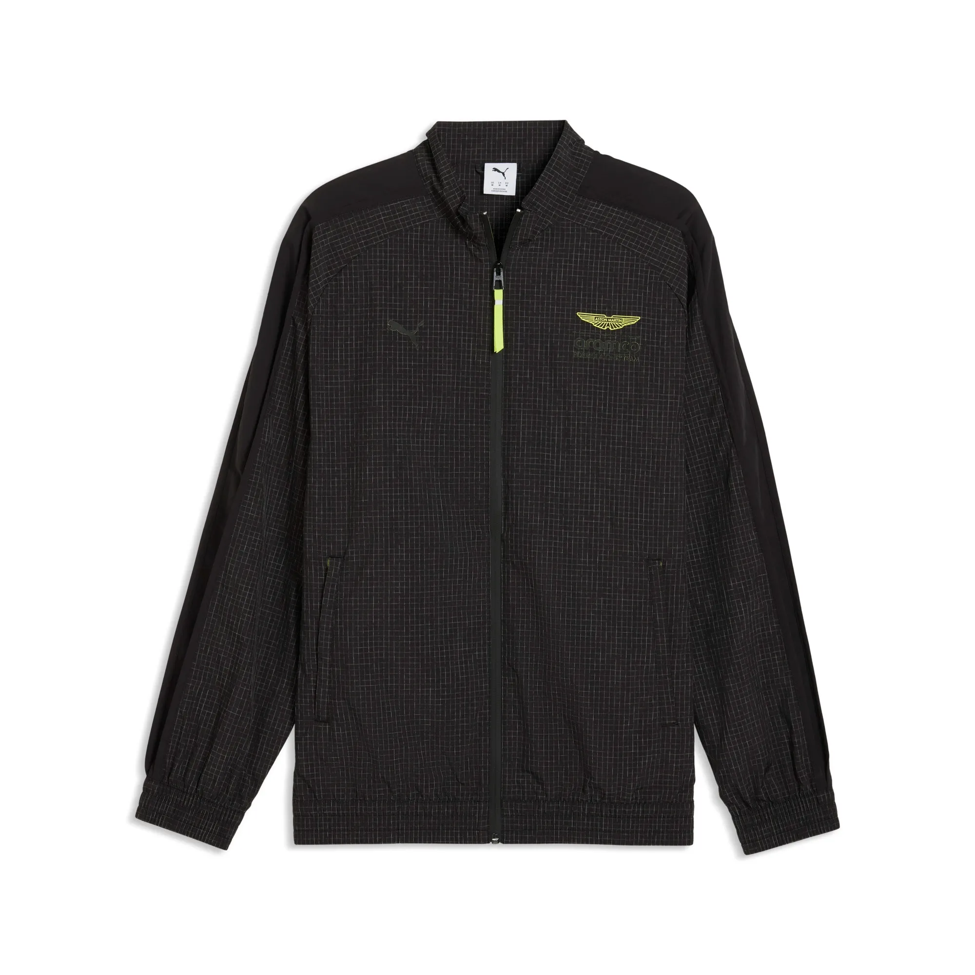 PUMA x ASTON MARTIN ARAMCO F1Â® TEAM T7 Track Jacket Men in Black | Size XS