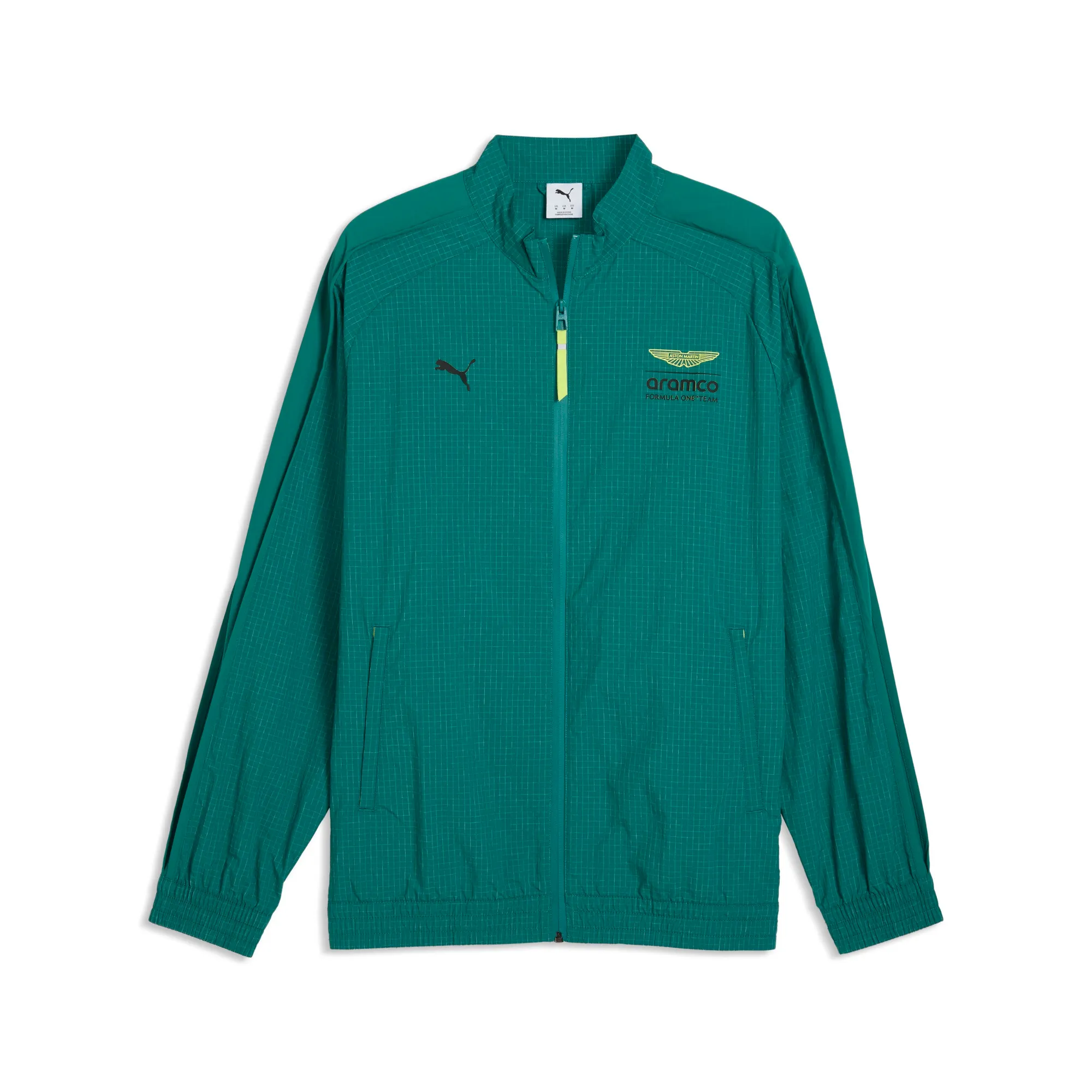 PUMA x ASTON MARTIN ARAMCO F1Â® TEAM T7 Track Jacket Men in Green | Size Large
