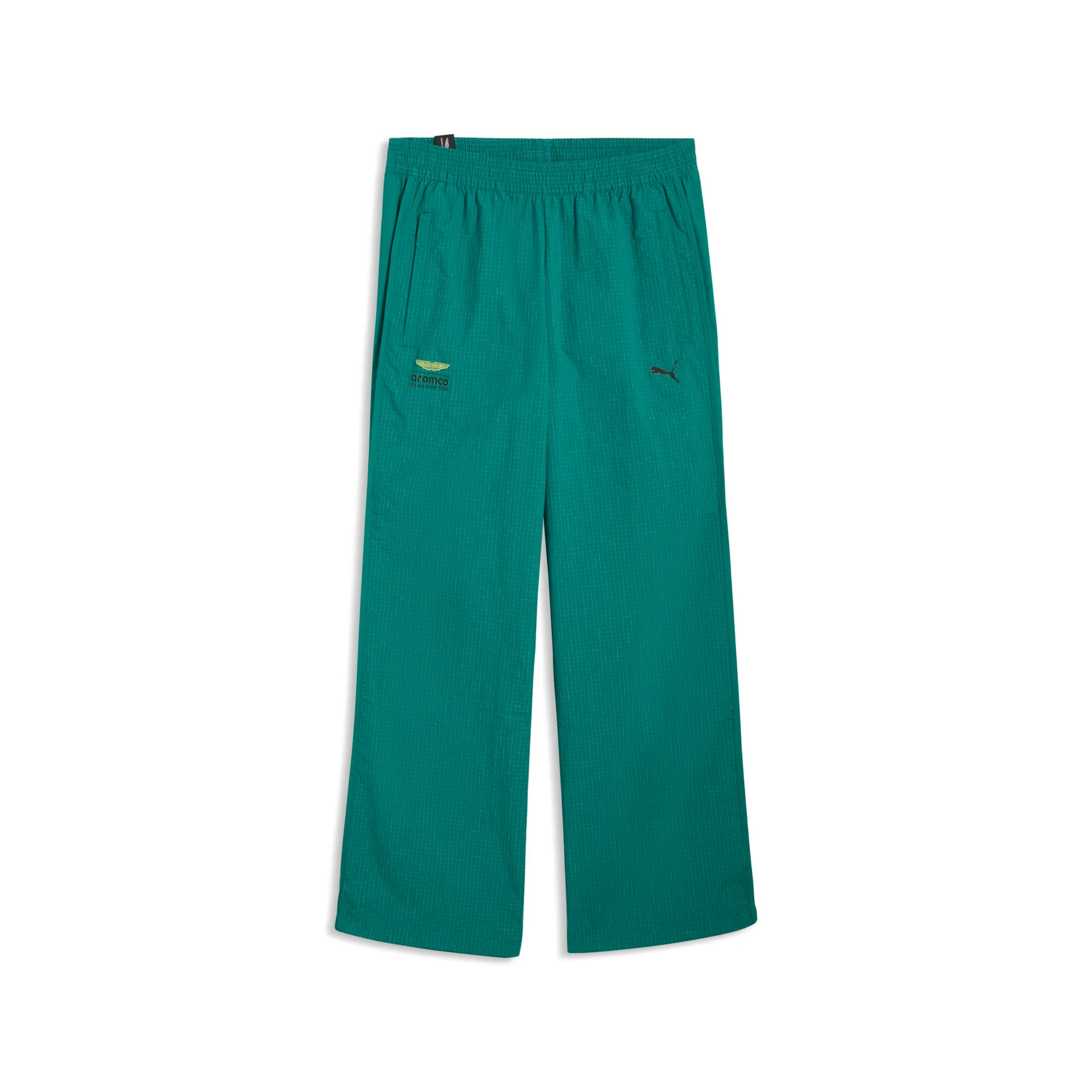 PUMA x ASTON MARTIN ARAMCO F1Â® TEAM Lifestyle T7 Oversized Pants Men in Green | Size XS