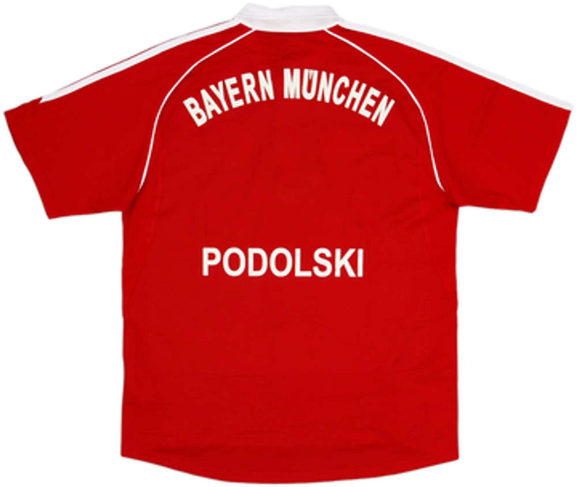 2005-06 Bayern Munich Home Shirt Podolski - 7/10 - (XL.Boys)