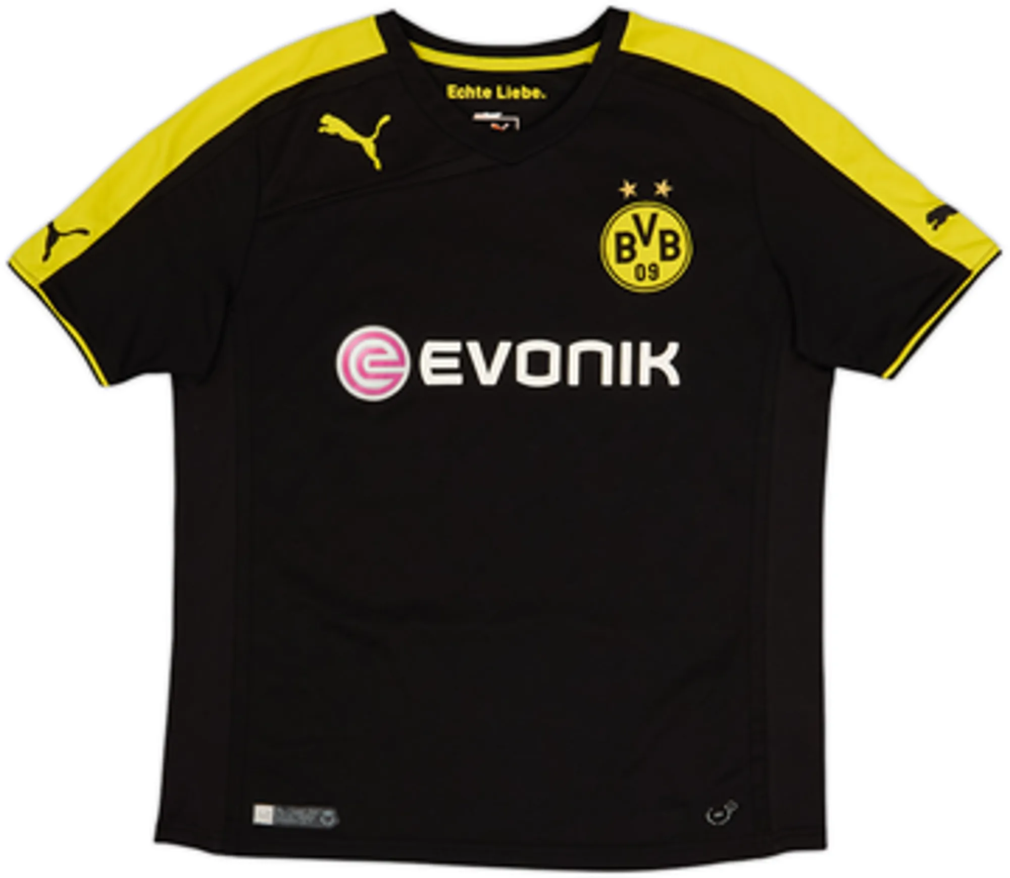 2013-14 Borussia Dortmund Away Shirt Jojic #14 - 6/10 - (XL.Boys)