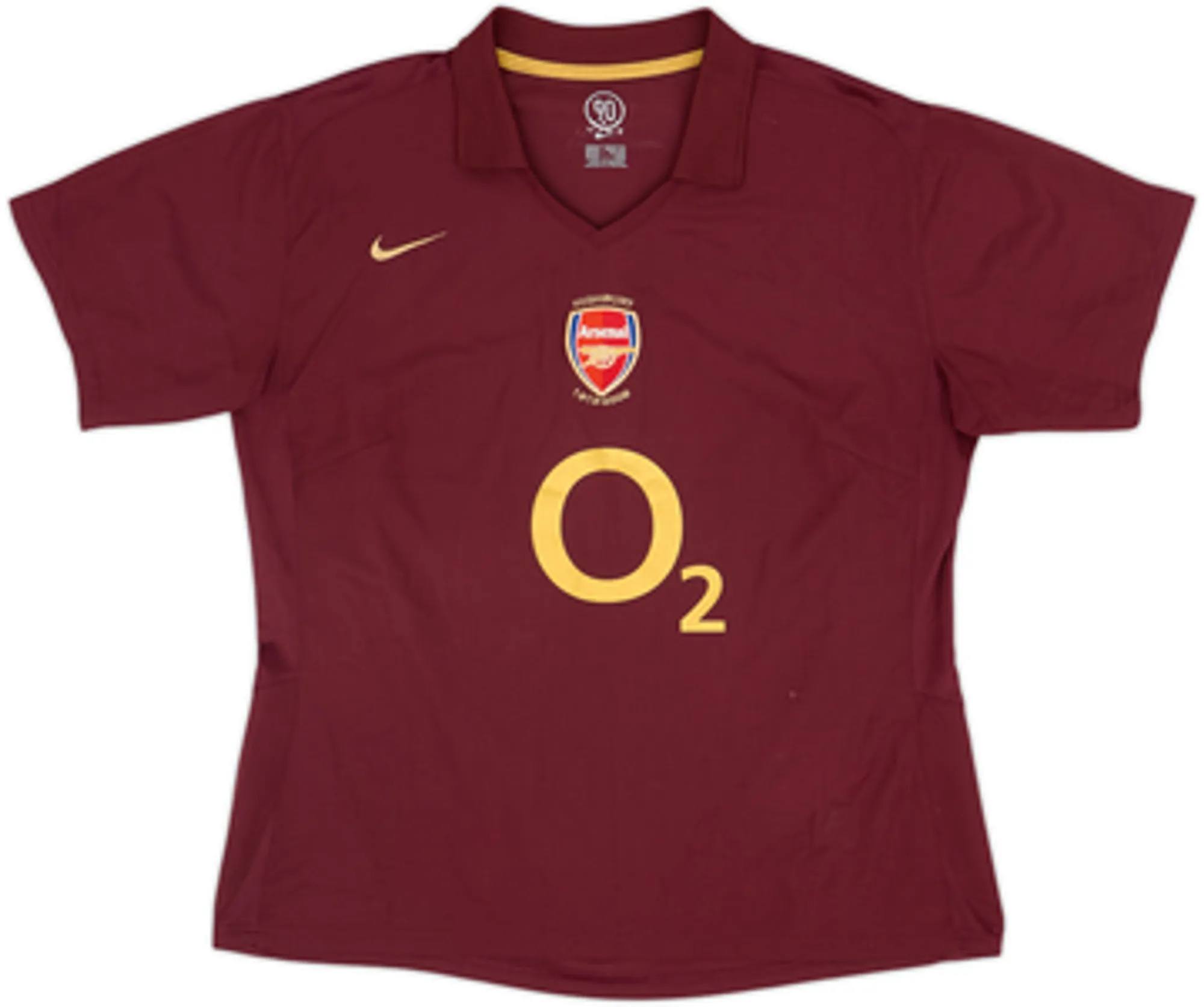 2005-06 Arsenal Home Shirt Henry #14 - 8/10 - (Women's XL)