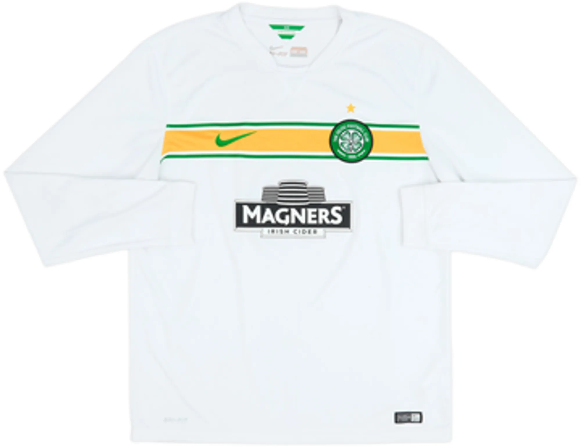 2014-15 Celtic European Third L/S Shirt Virgil #5 - 6/10 - (L)