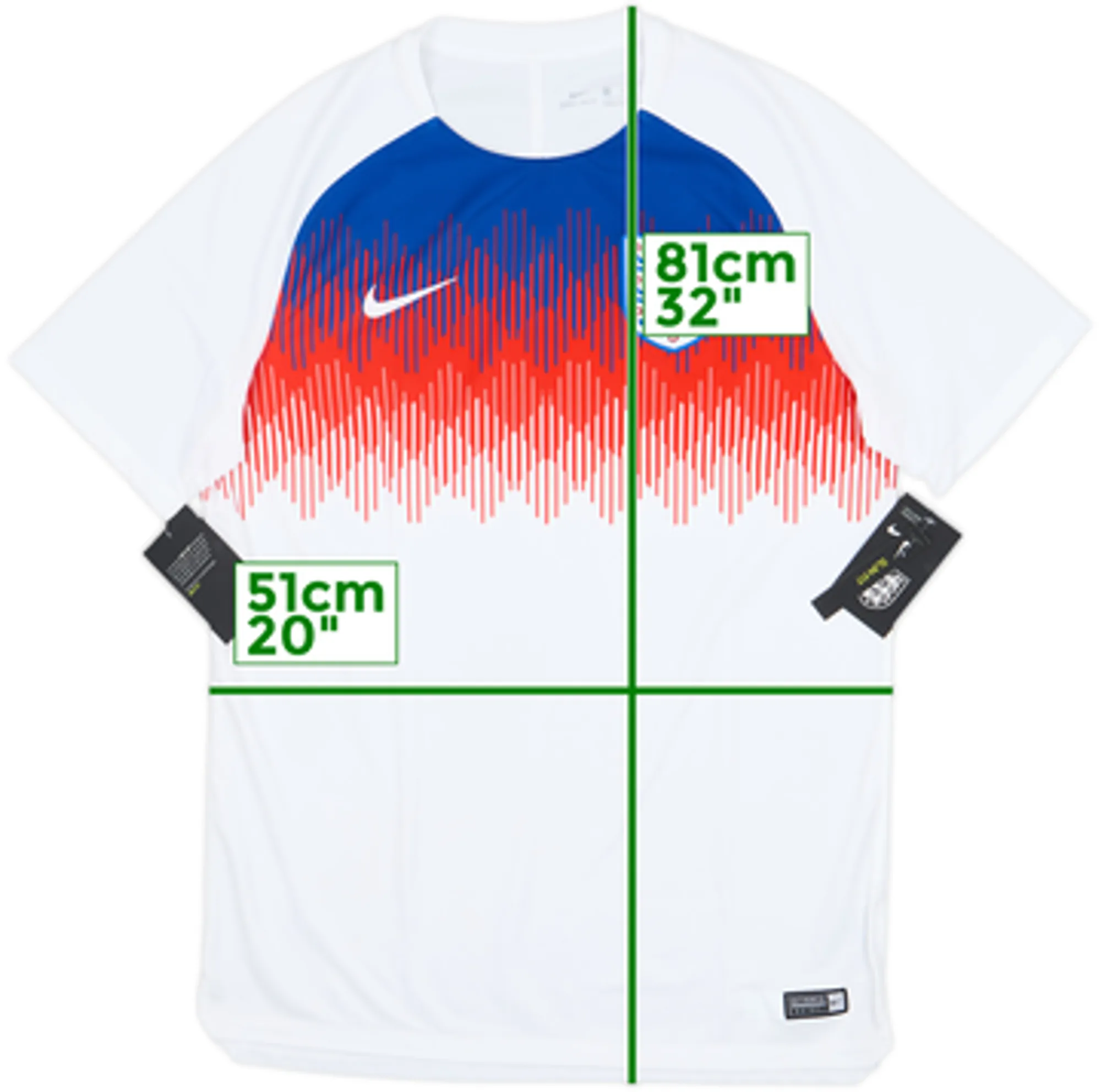 2018-20 England Nike Pre-Match Training Shirt (L)