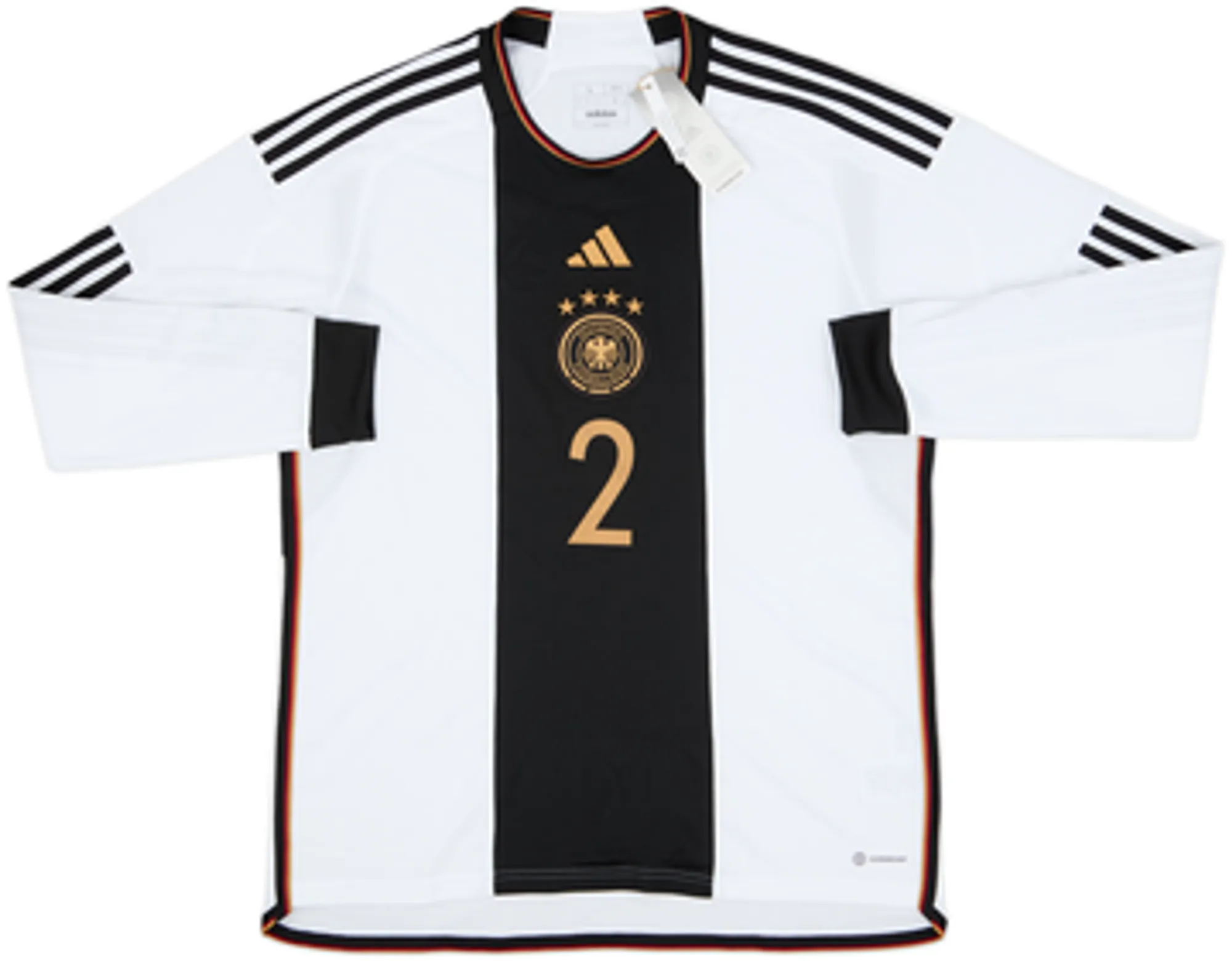 2022-23 Germany Home L/S Shirt Rudiger #2 (L)