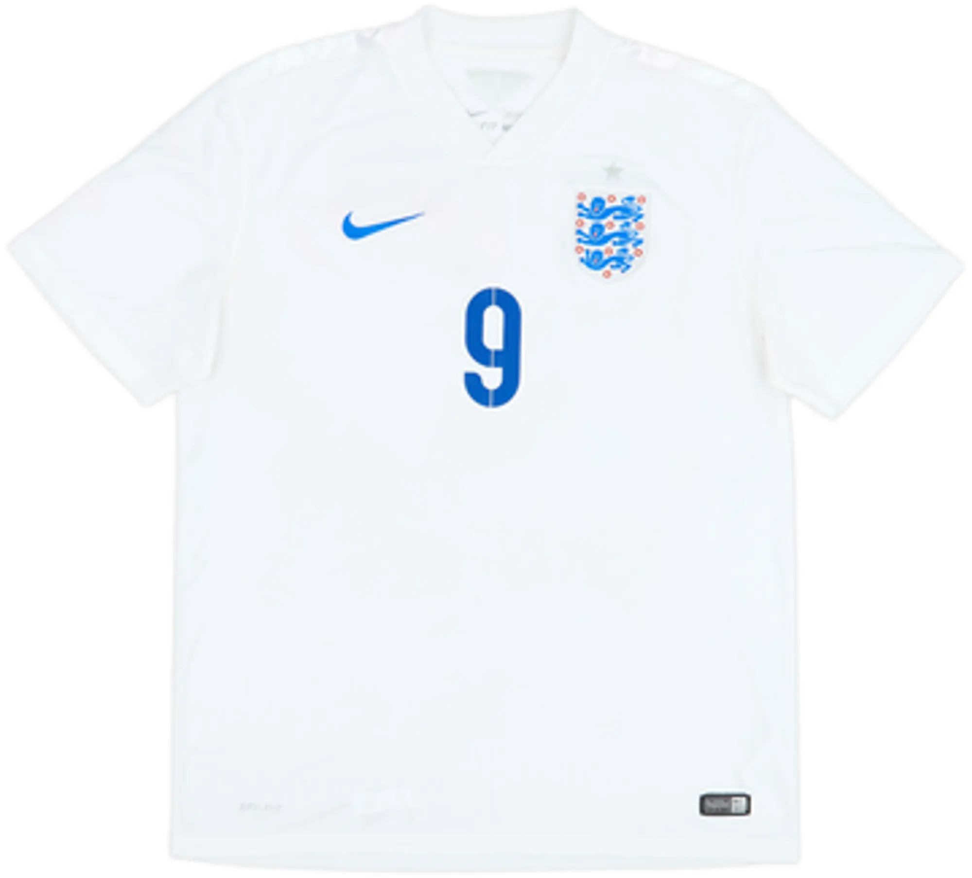 2014-15 England Home Shirt Sturridge #9 - 10/10 - (L)