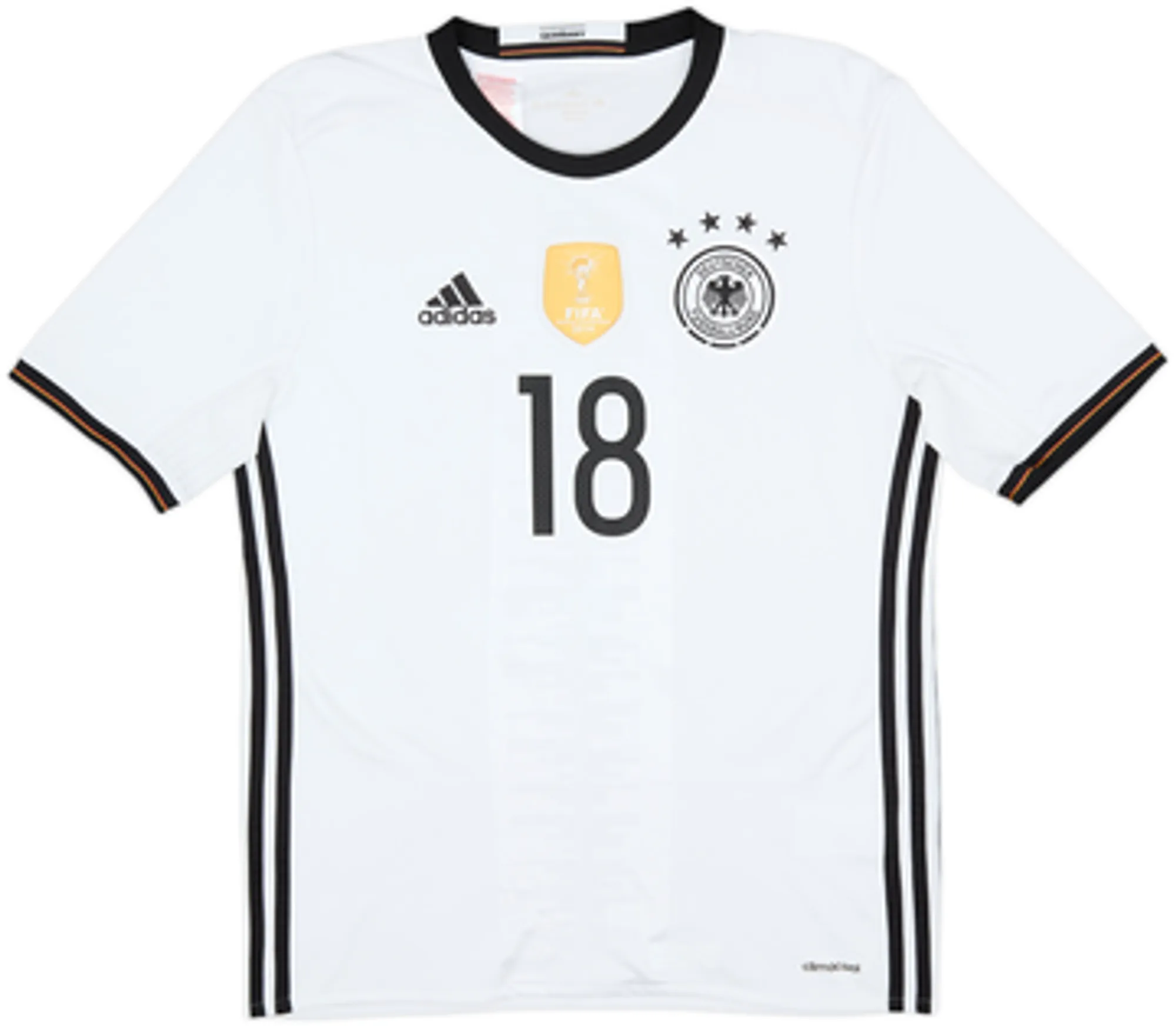 2015-16 Germany Home Shirt Kroos #18 - 8/10 - (S)