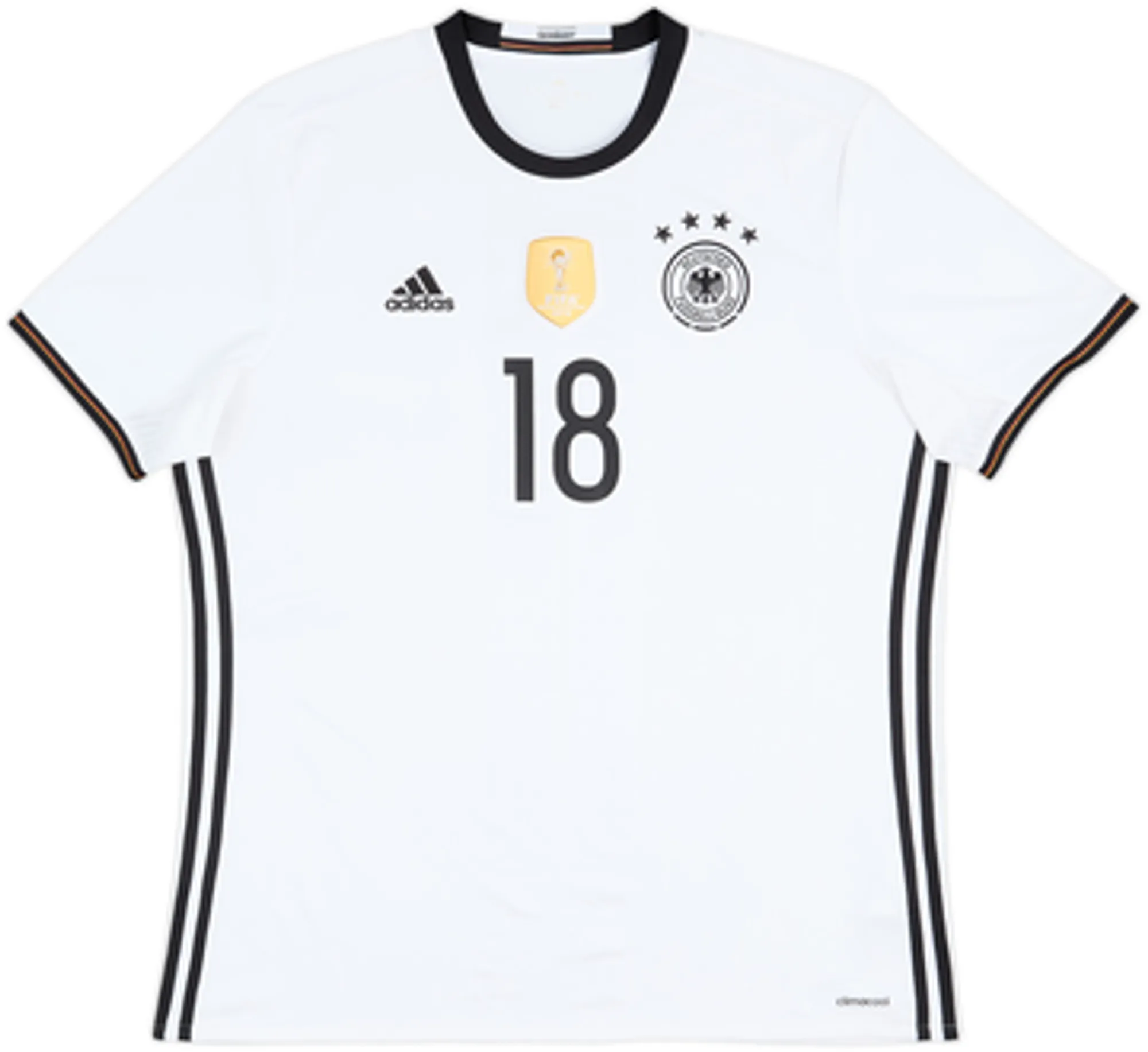 2015-16 Germany Home Shirt Kroos #18EL