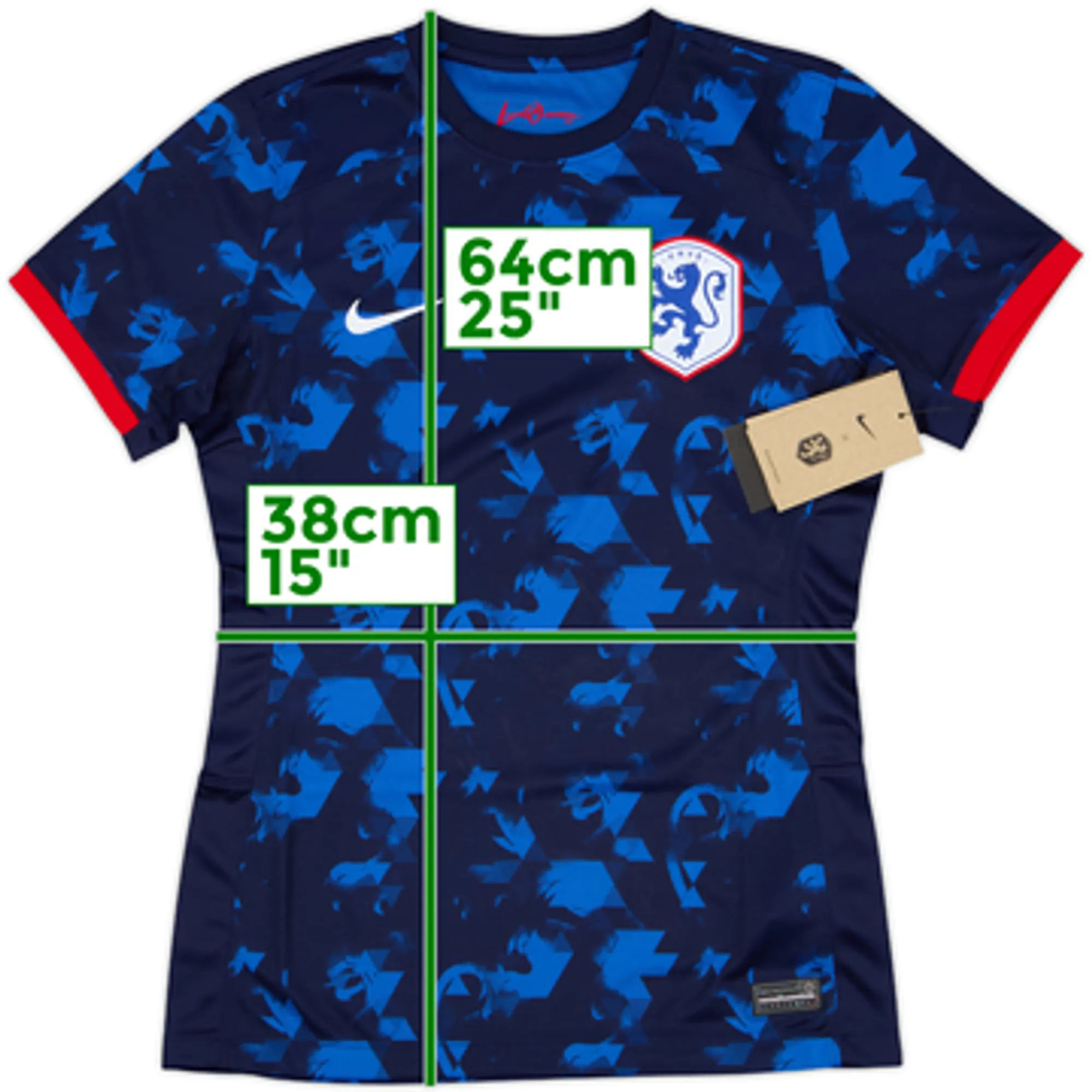 2023-24 Netherlands Women's Away Shirt (Women's S)