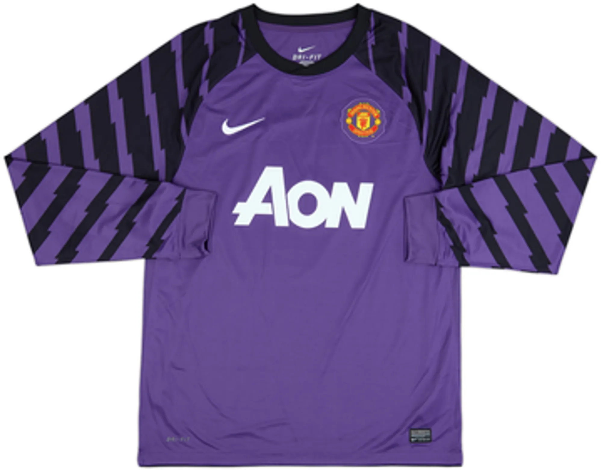 2010-11 Manchester United GK Shirt Van Der Sar #1 - 8/10 - (L)