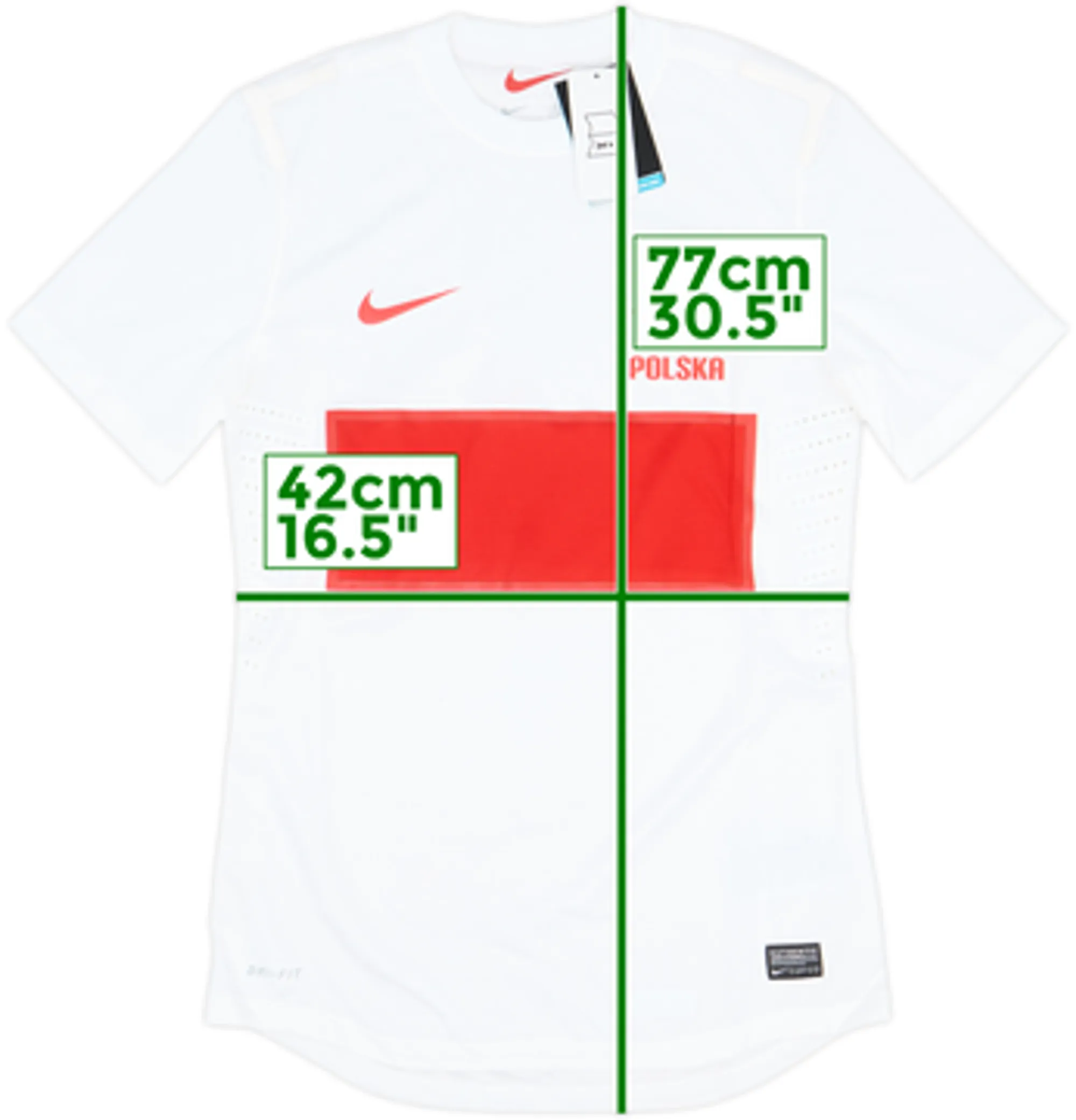 2012-13 Poland Authentic Home Shirt (M)