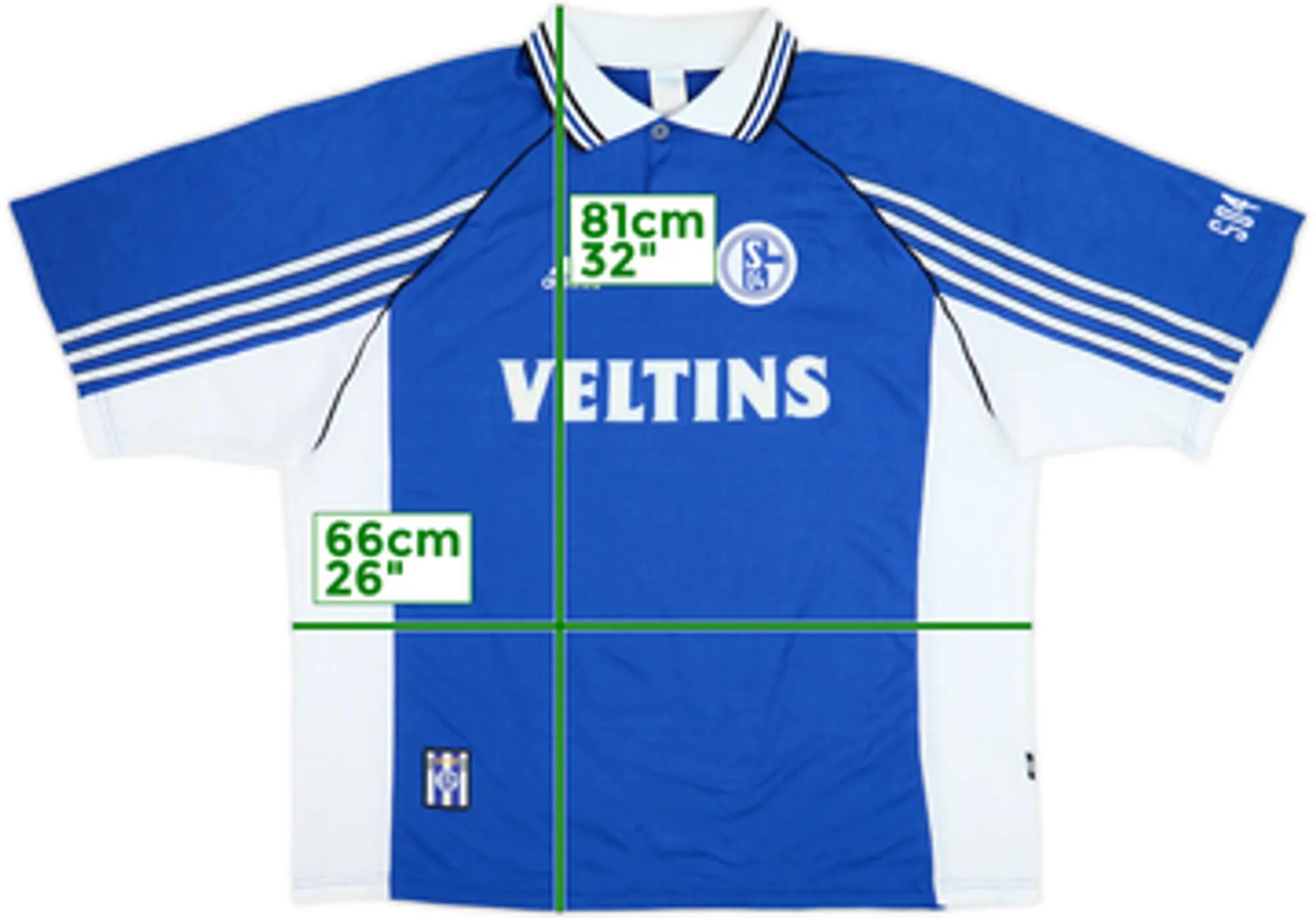 1998-00 Schalke Home Shirt - 9/10 - (XXL)