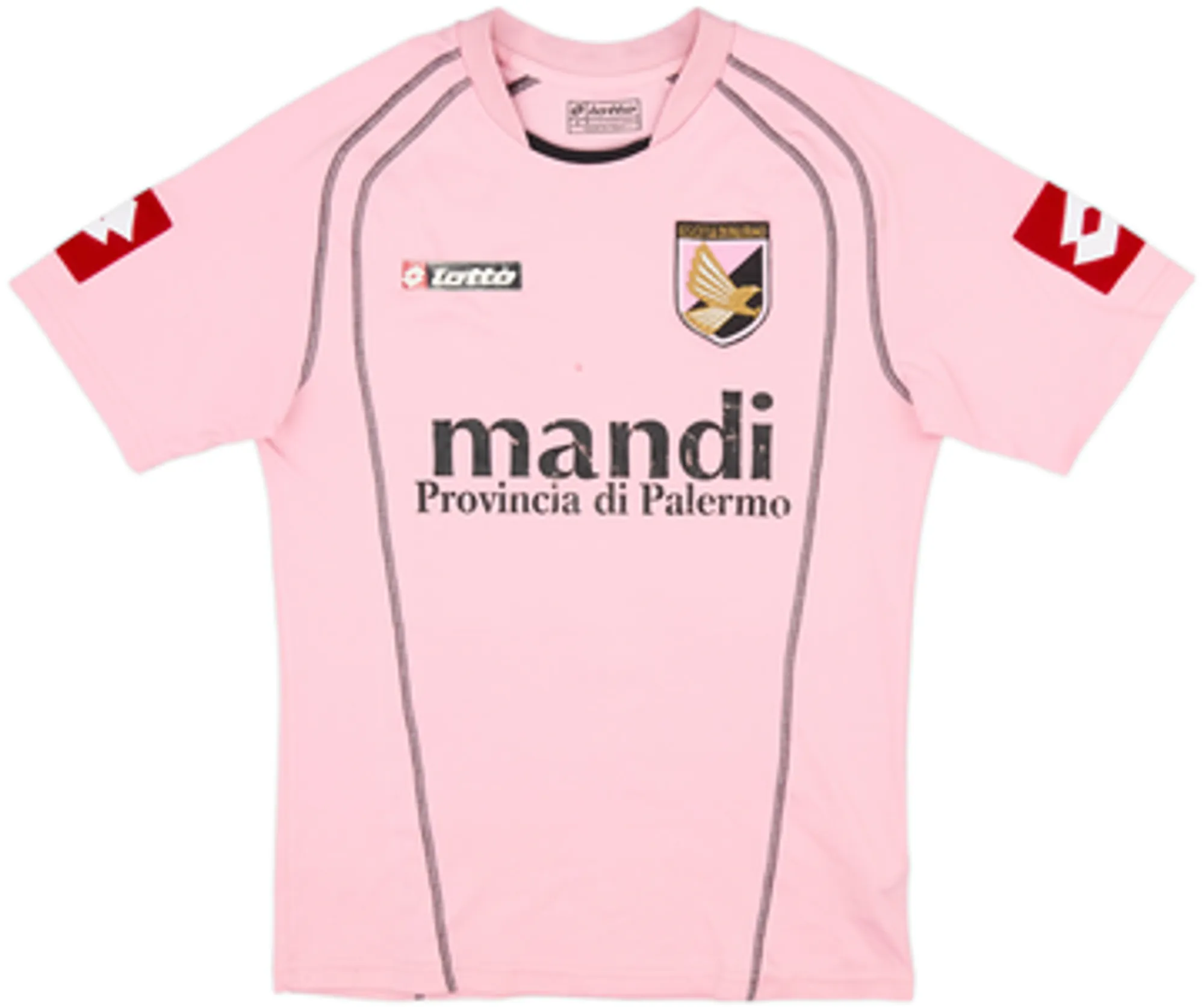 2005-06 Palermo Home Shirt Tedesco #4 - 5/10 - (S)
