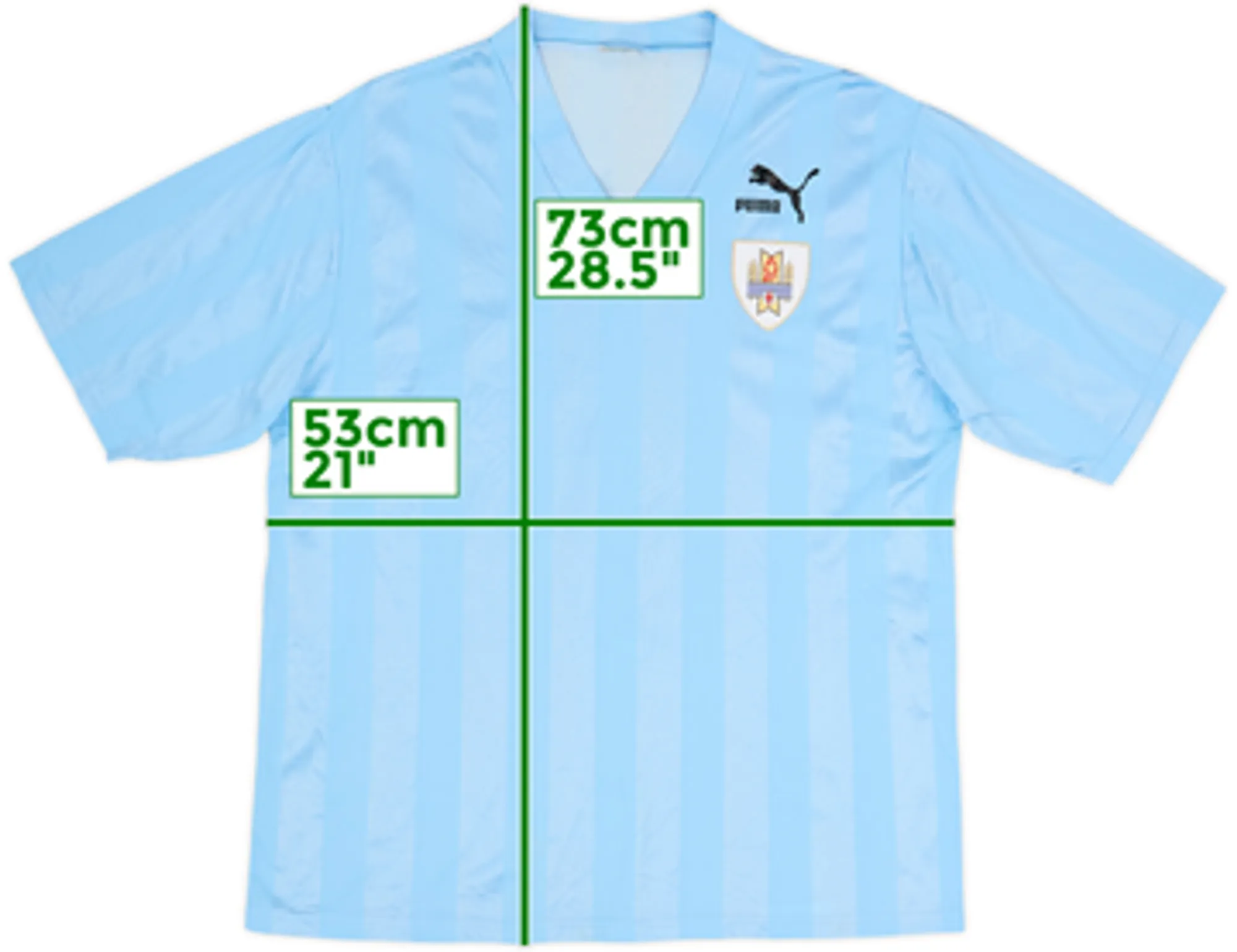 1990-92 Uruguay Home Shirt - 7/10 - (M)