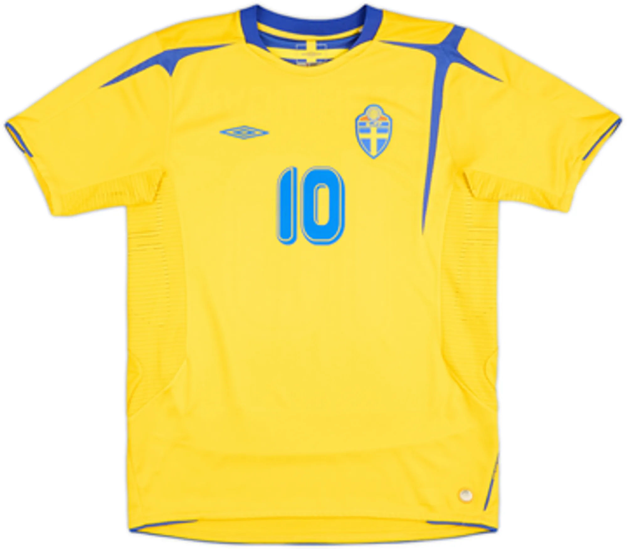 2005-06 Sweden Home Shirt Ibrahimovic #10 - 10/10 - (L)