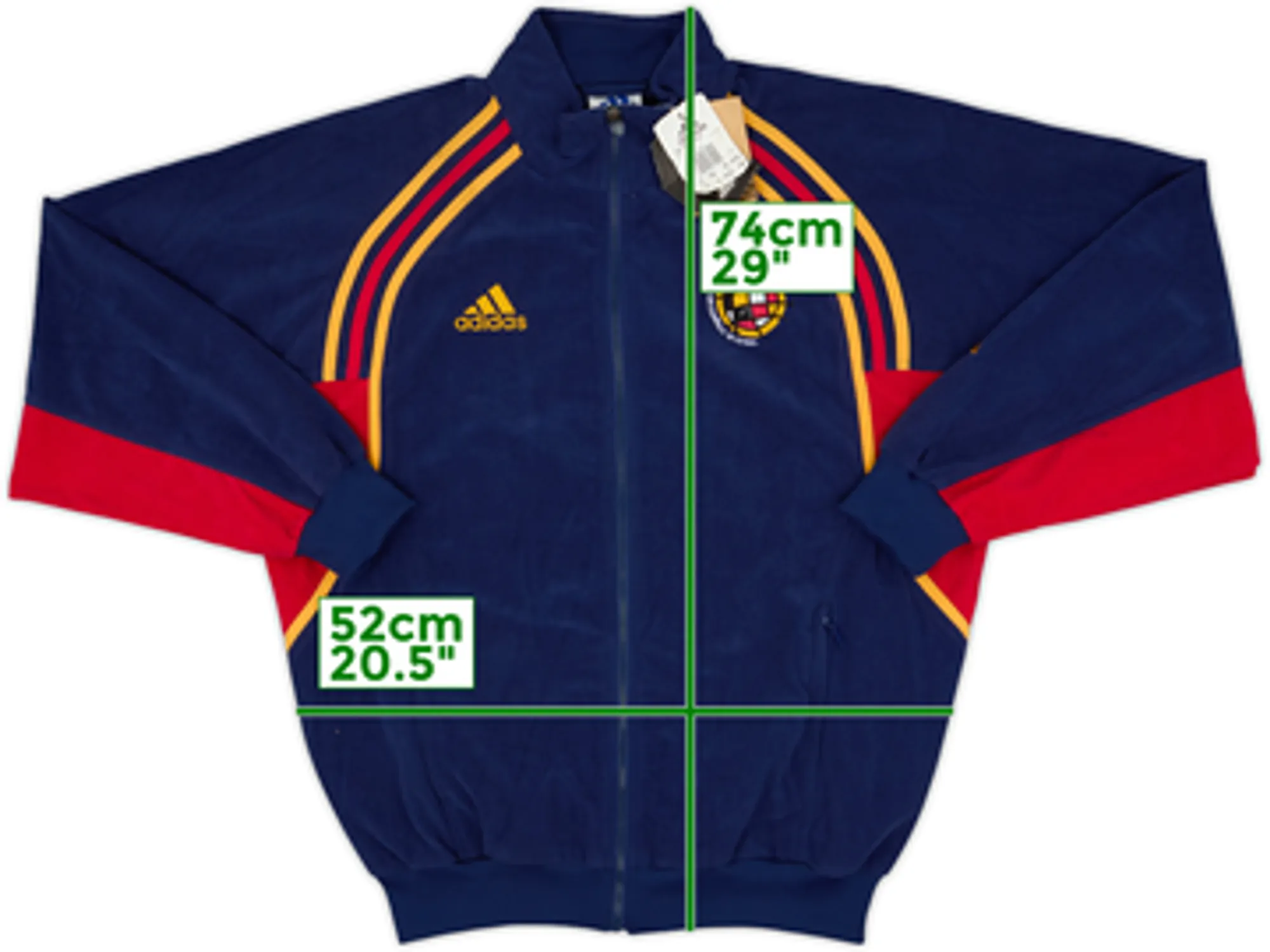 2000-01 Spain adidas Track Jacket (M/L)