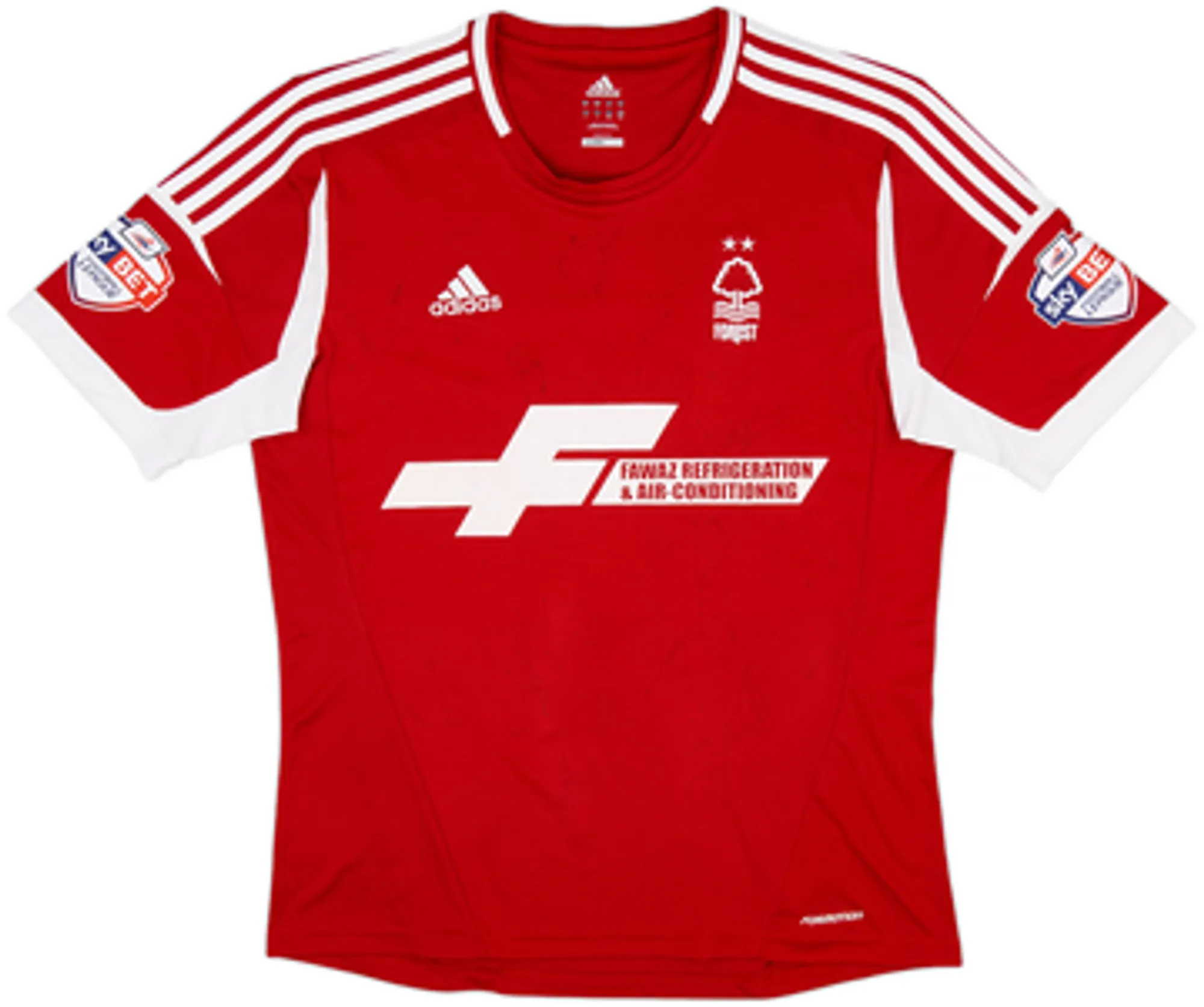 2013-14 Nottingham Forest Signed Home Shirt Mackie #12 - 6/10 - (L)