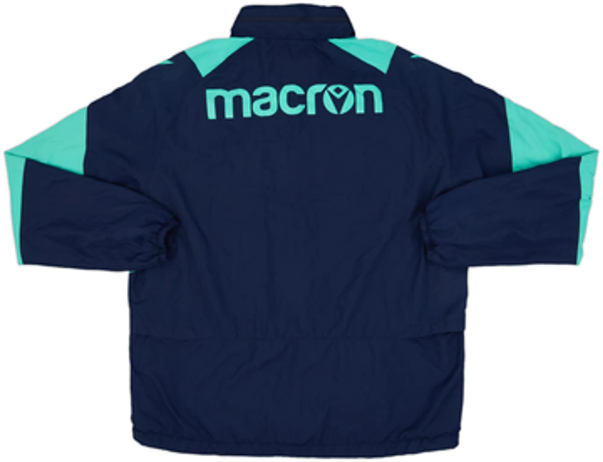 2019-20 Stoke City Player Issue Macron Hooded Track Jacket #45 - 7/10 - (L)