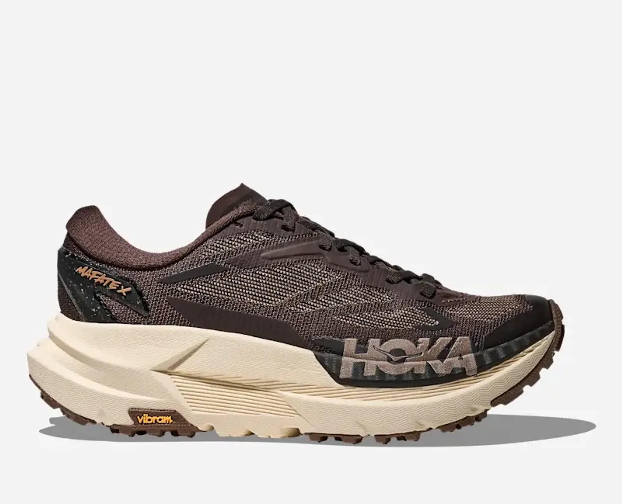 Hoka Mafate X Lifestyle Shoes In Walnut/Rye