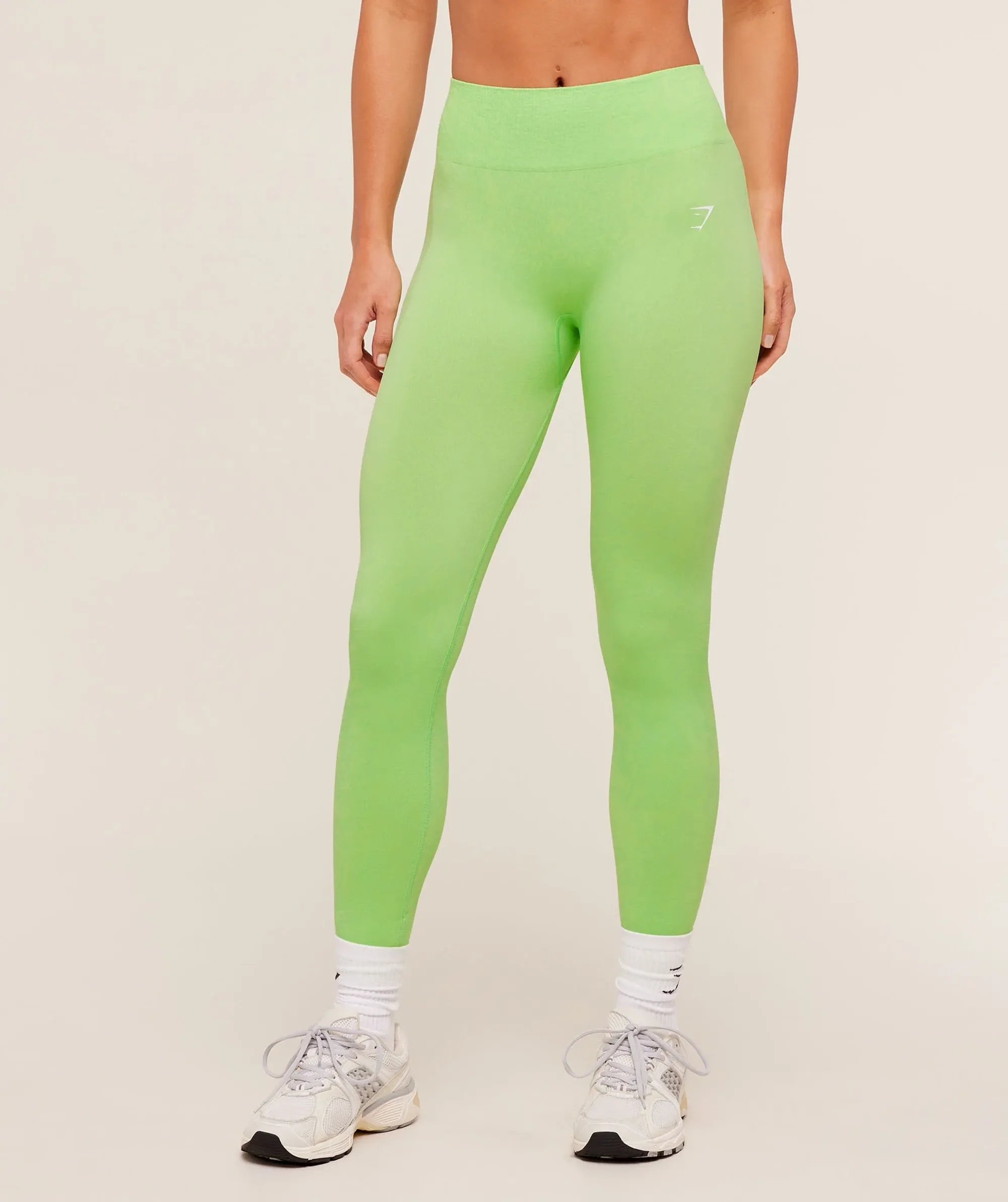 Gymshark Adapt Animal X Whitney Leggings - Energy Gelato Green /  Sorbet Yellow