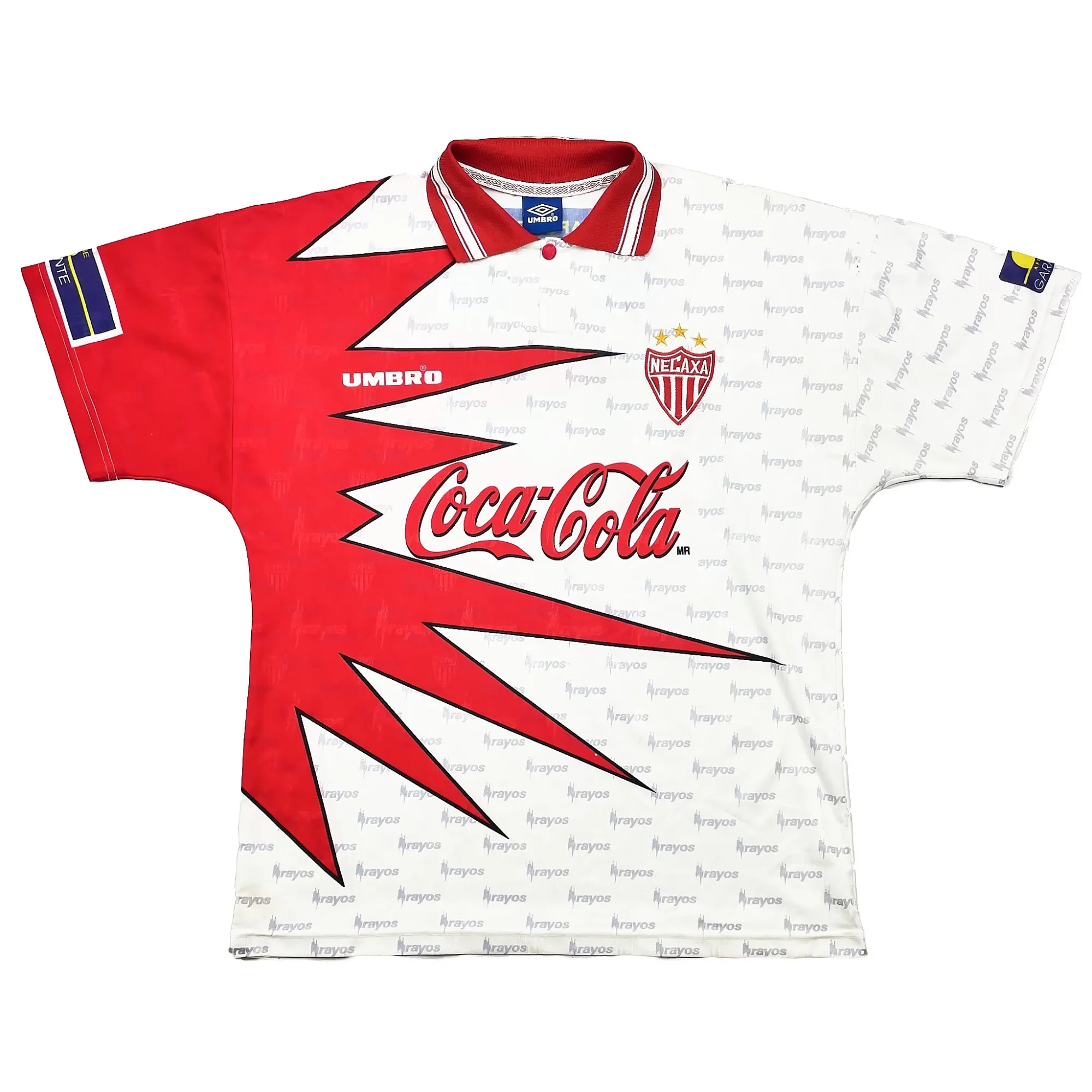 1998/99 Necaxa #10 Home Shirt (XL) Umbro | Cult Kits