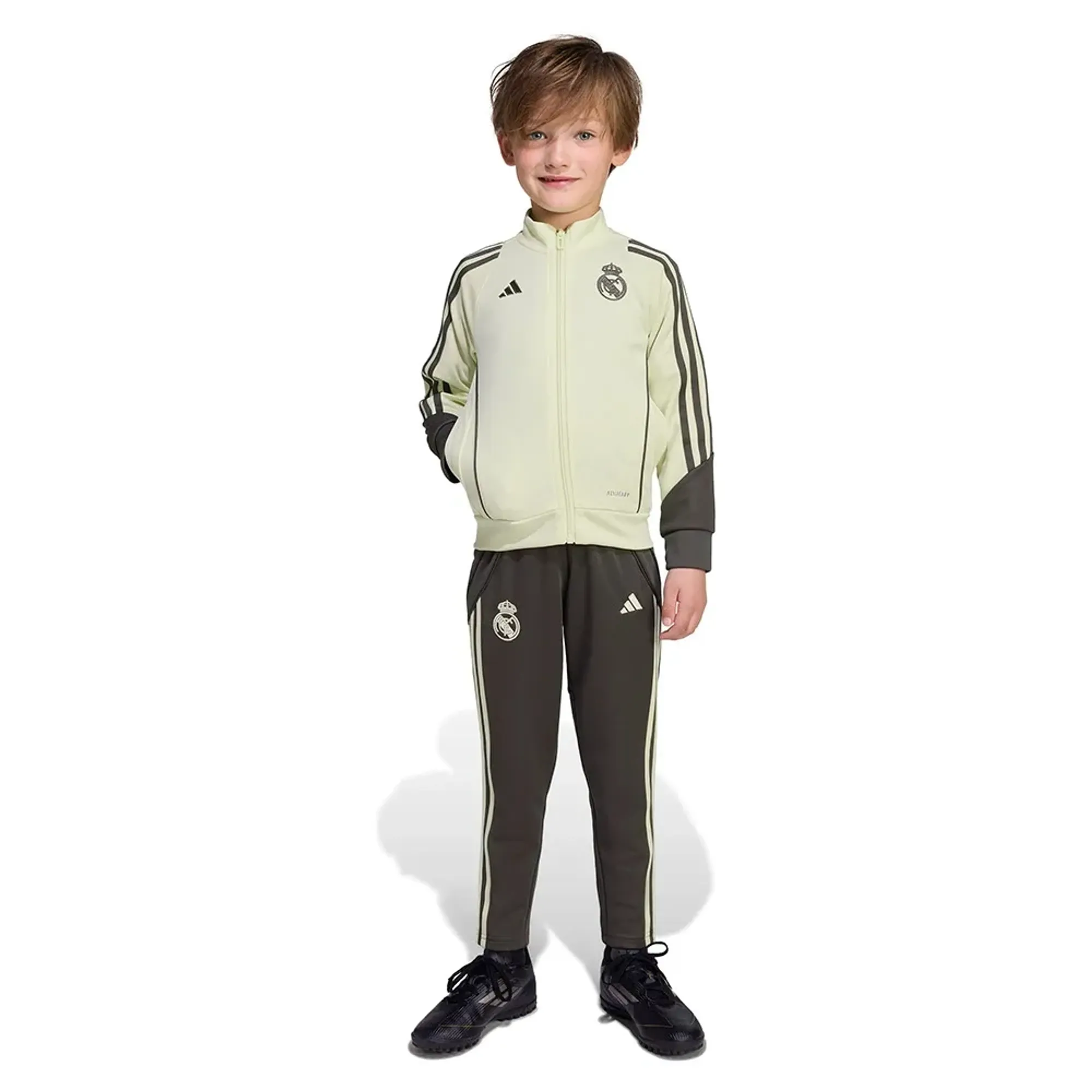 2025-2026 Real Madrid Tracksuit (Almost Lime) - Infants