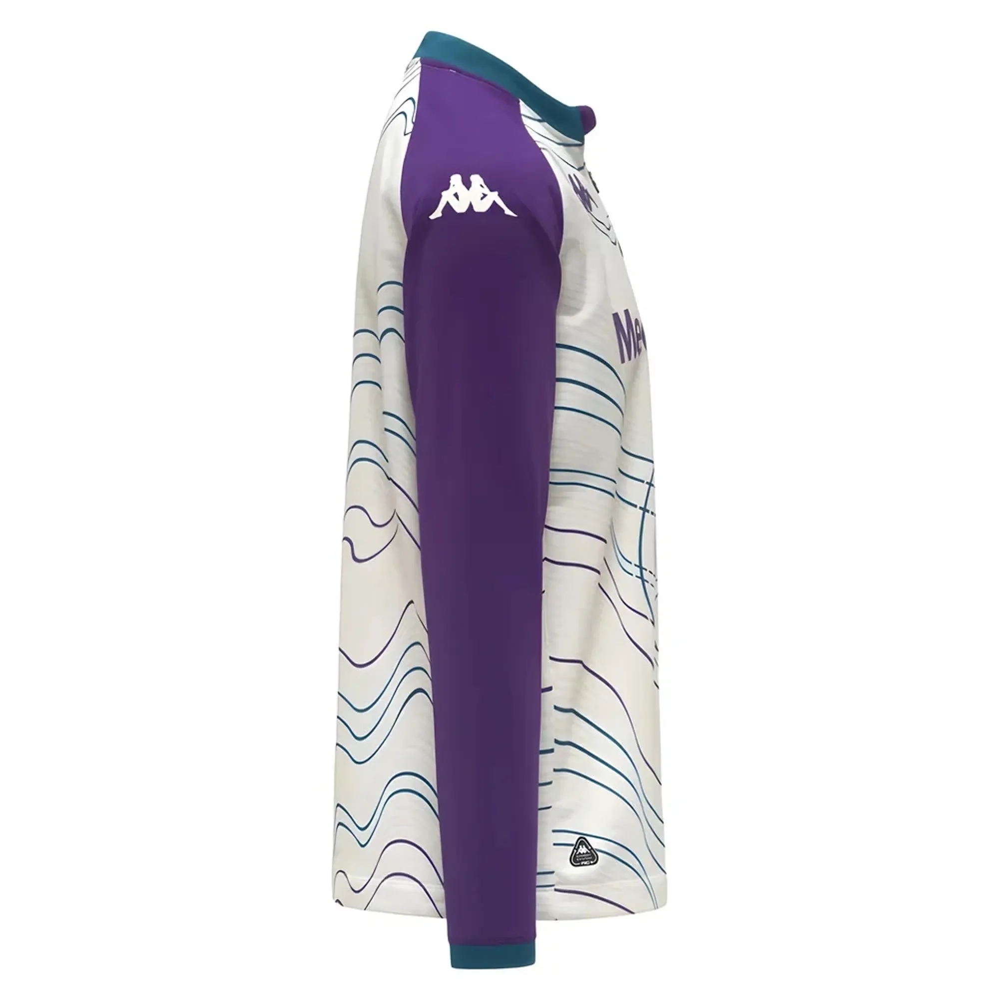 2025-2026 Fiorentina Pre Match Sweat Top (White-Violet)