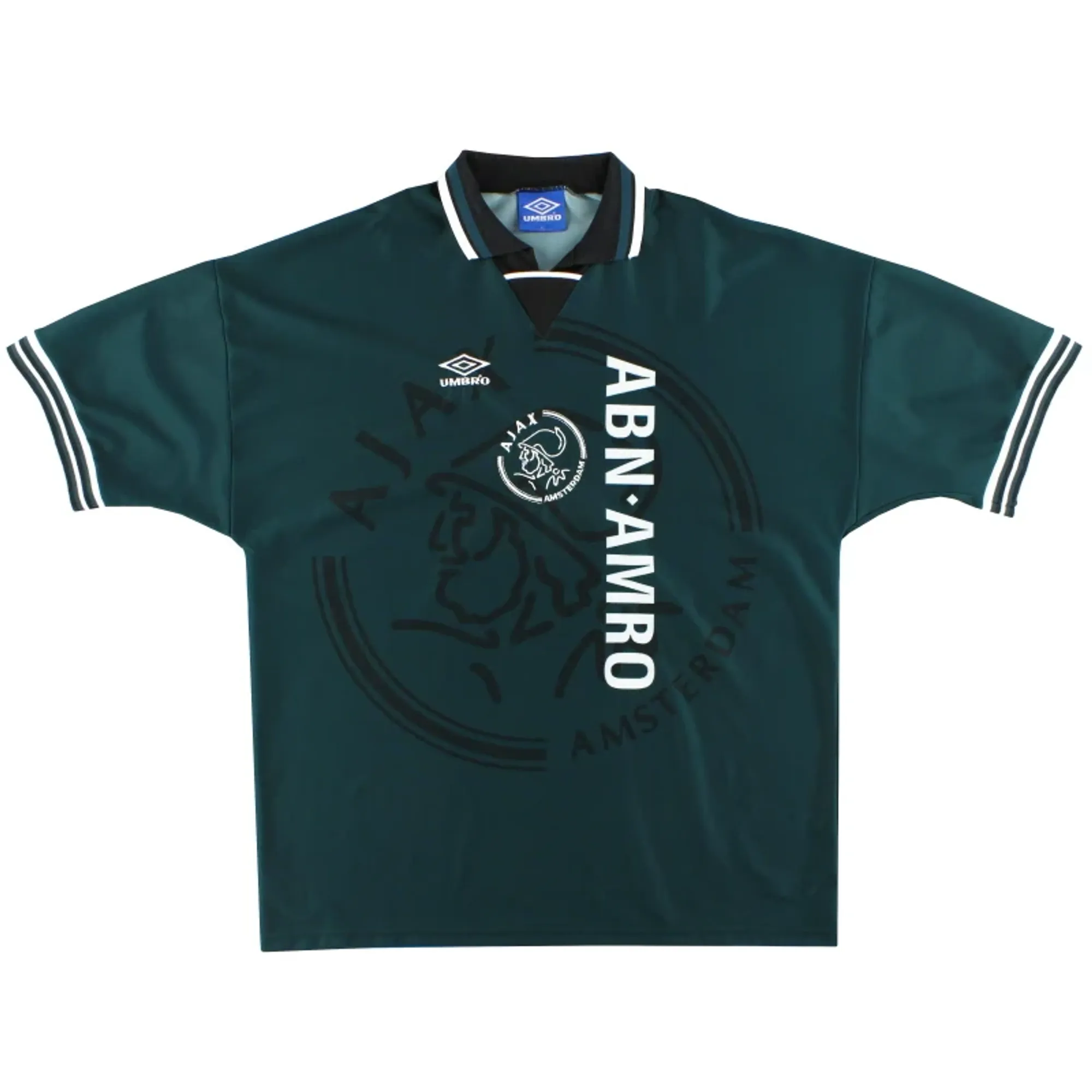 1995-96 Ajax Umbro Away Shirt L - Ajax / Excellent 