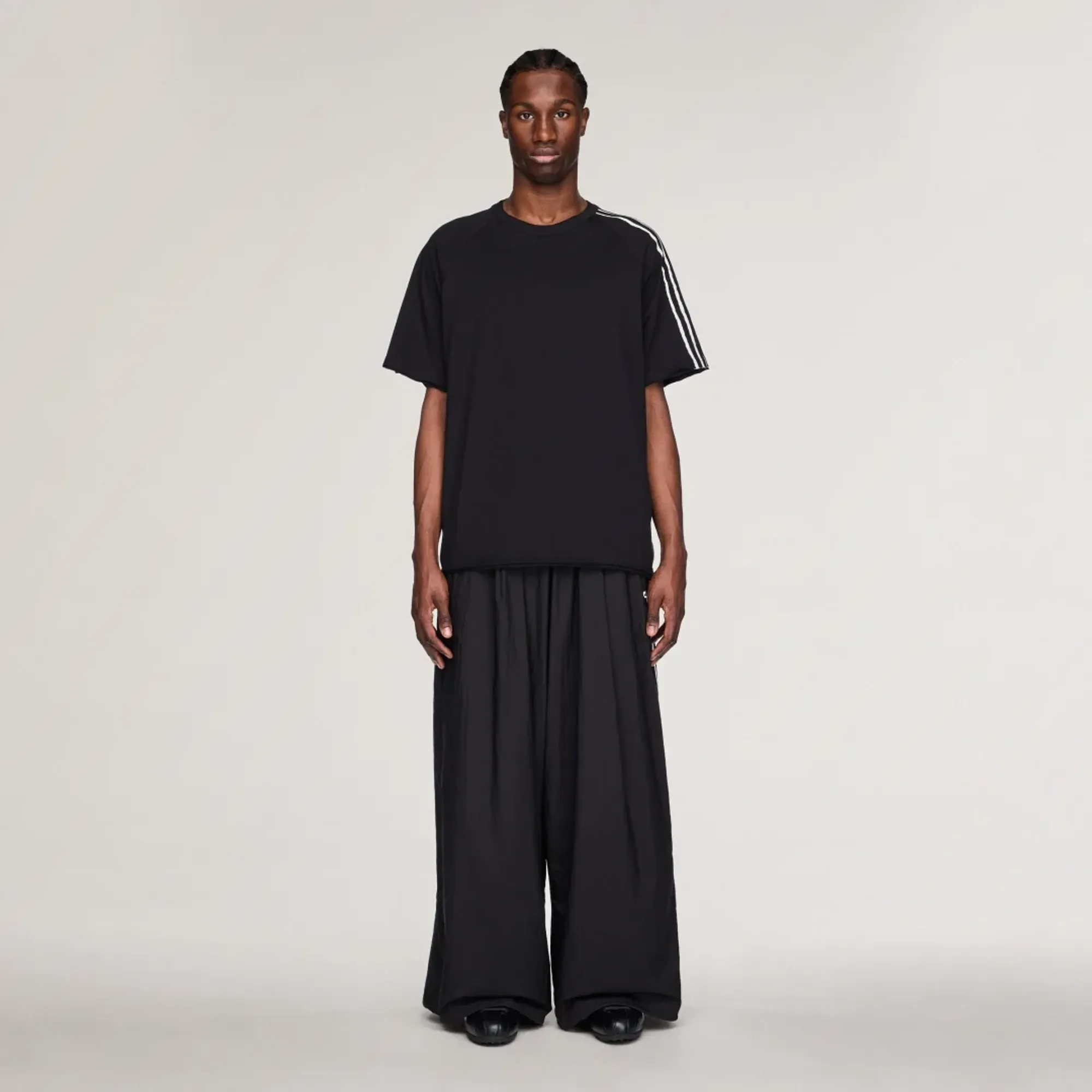 adidas Y-3 RAW EDGE 3 STRIPES WIDE Tracksuit Bottoms