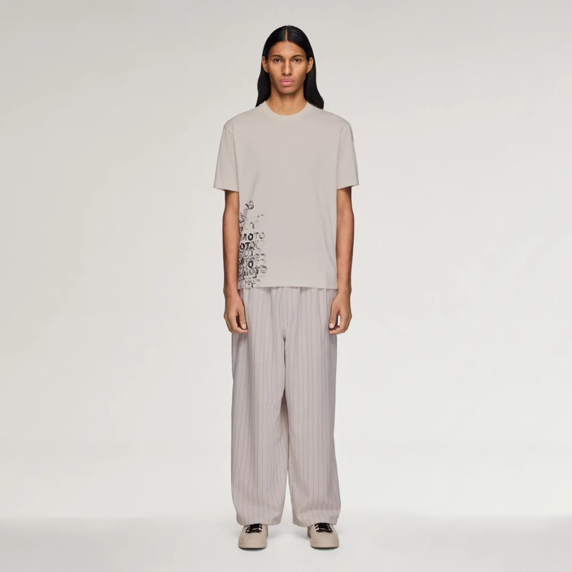 adidas Y-3 SPORT UNIFORM PINSTRIPE TRACK Trousers