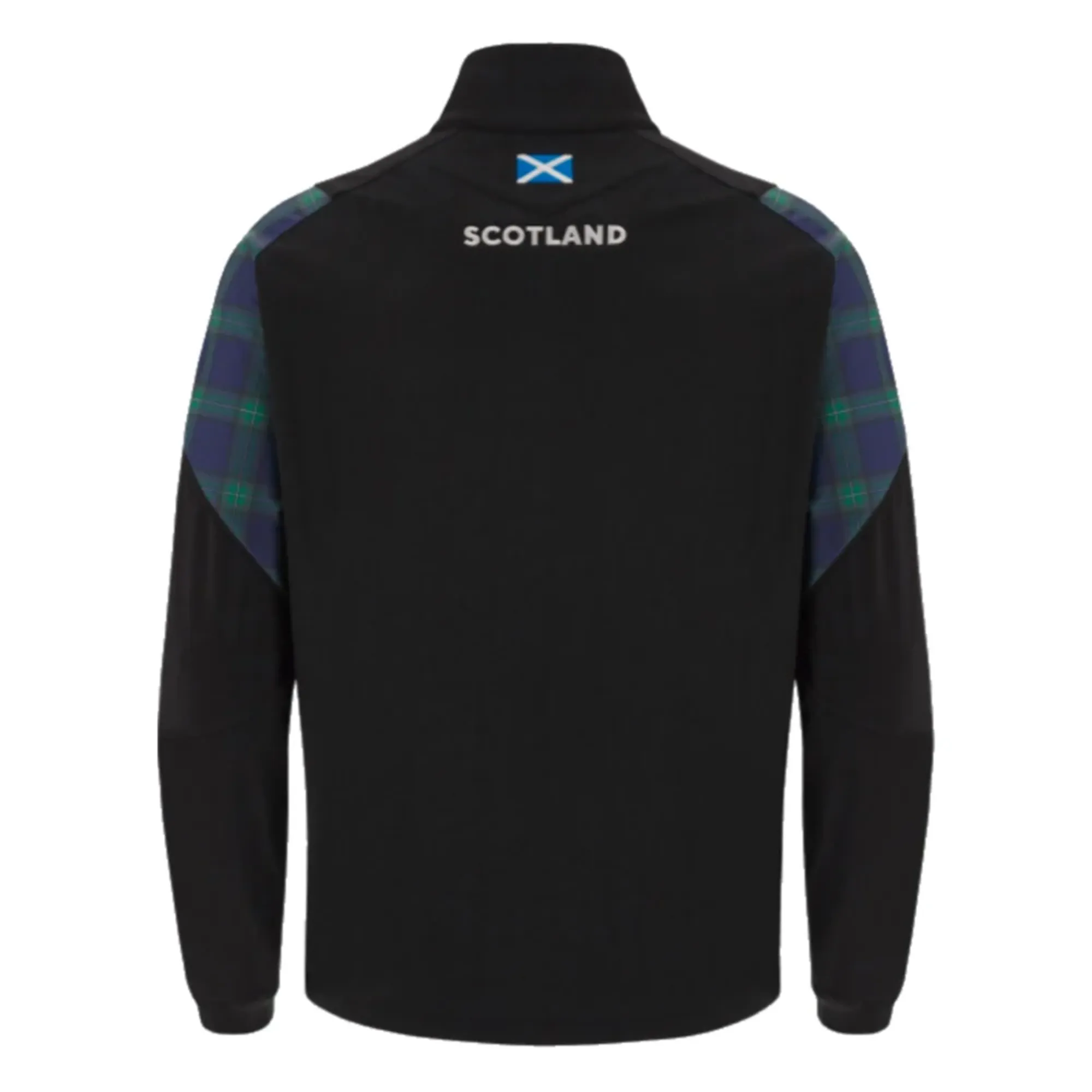 2023-2024 Scotland Rugby Half Zip Travel Fleece (Black)