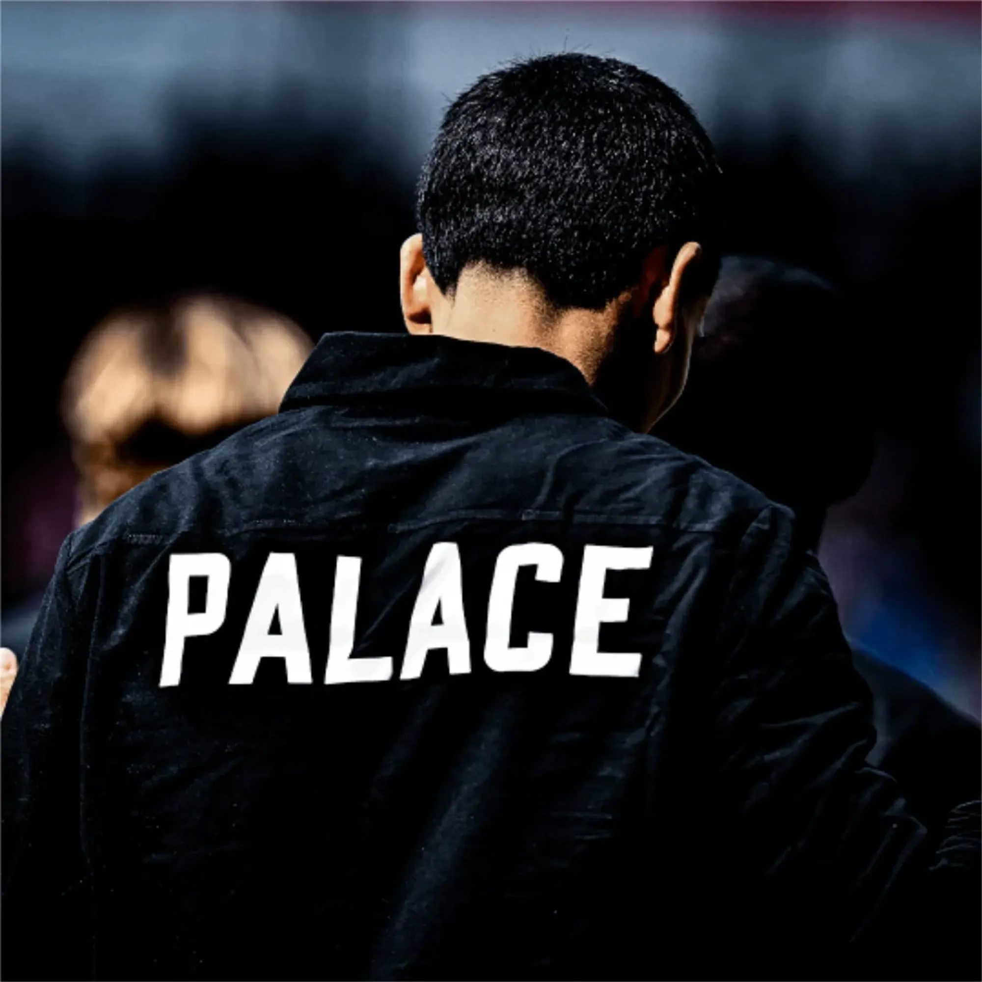 2024-2025 Crystal Palace Warmup Anthem Jacket (Black)